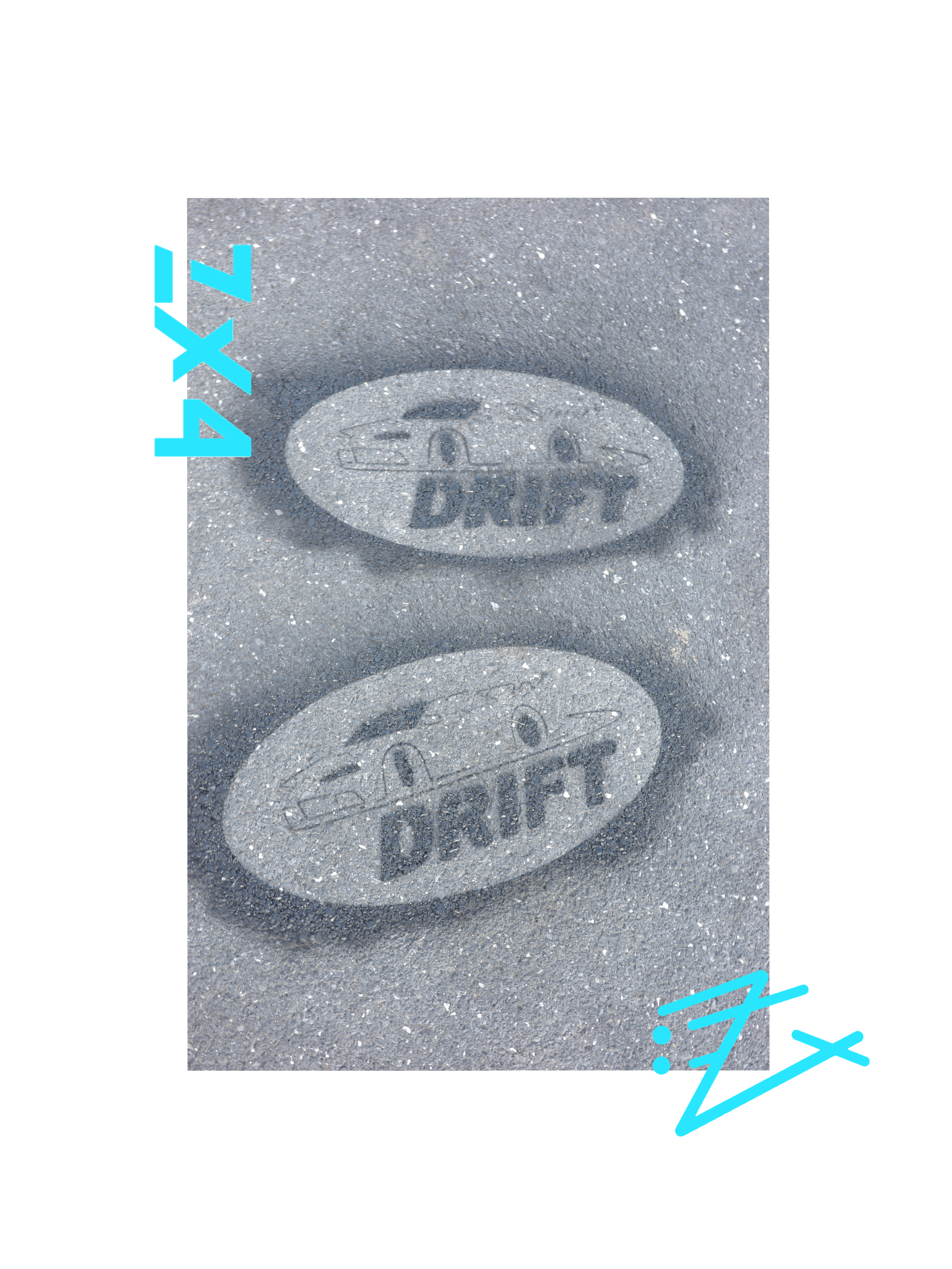 Drift graffiti Graphic Tee – Streetwear T-Shirt product thumbnail image