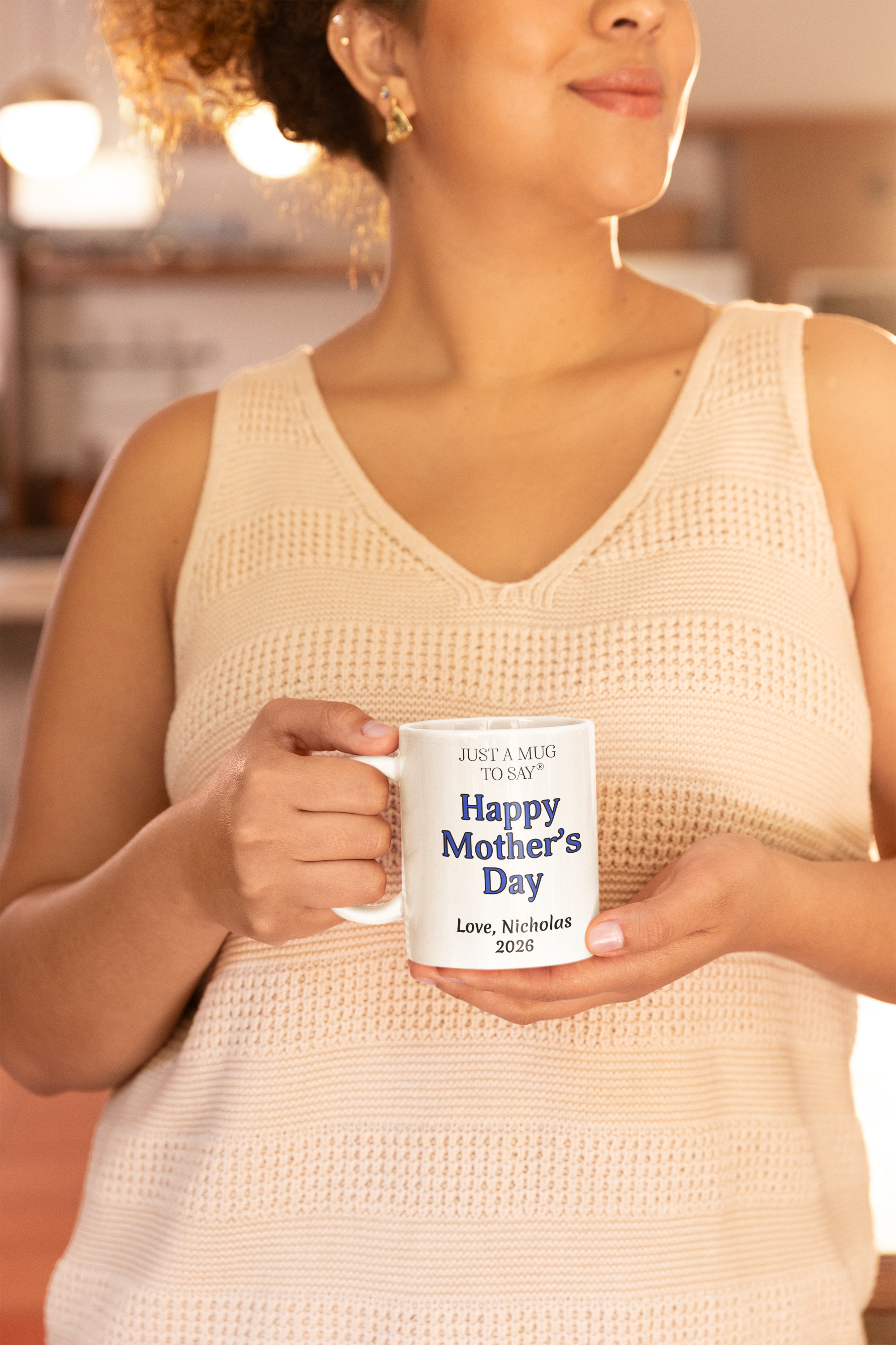 Personalized Happy Mother’s Day Mug for Mom product thumbnail image Personalized Happy Mother’s Day Mug for Mom product thumbnail image