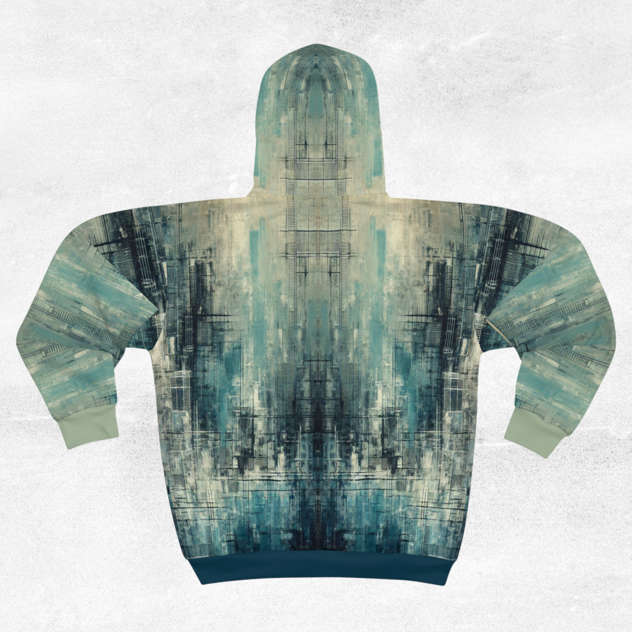 Personalized Unisex Zip Hoodie (AOP) product thumbnail image