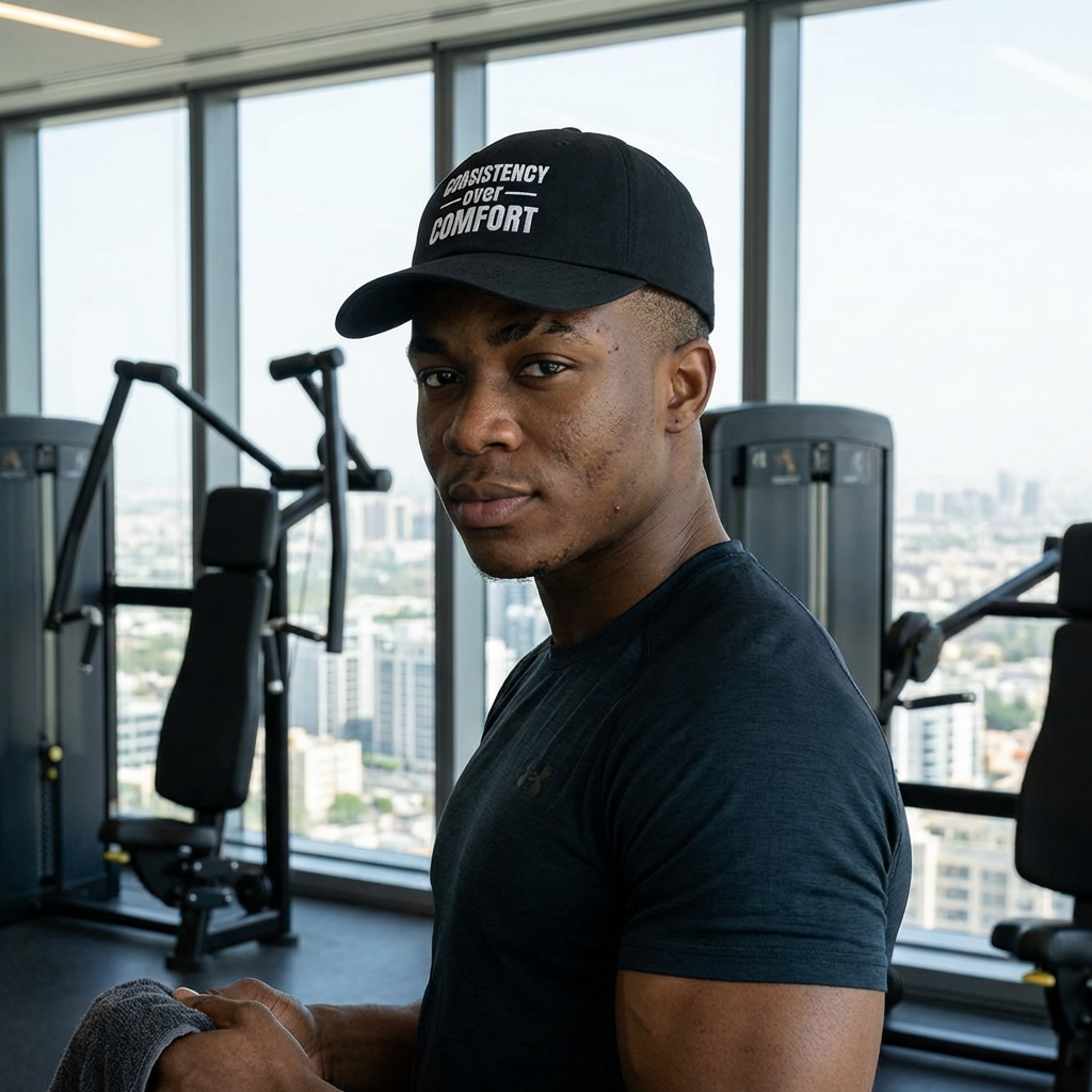  "Consistency Over Comfort" Embroidered Cap product thumbnail image