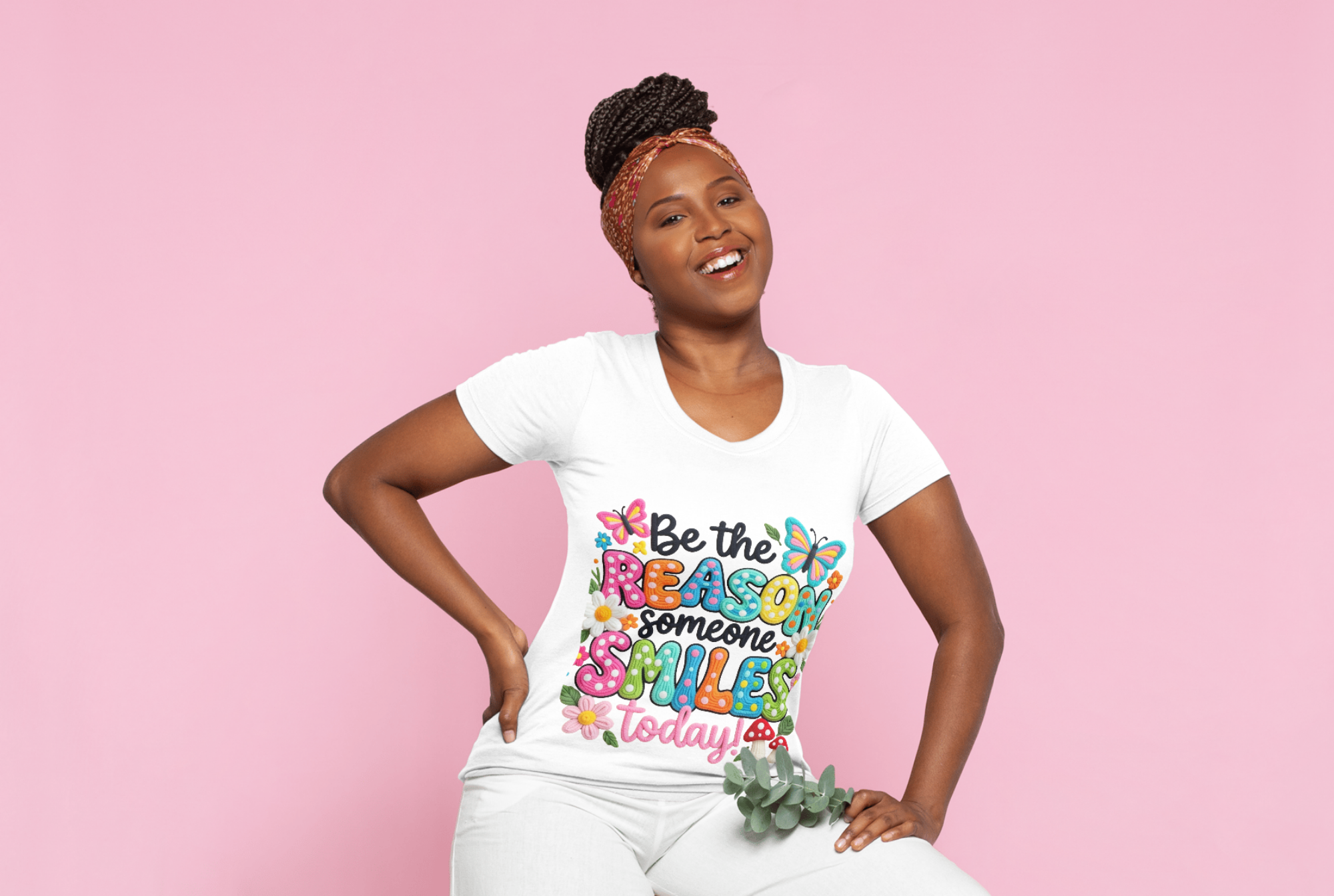 Be the Reason Someone Smiles Today Shirt | Inspirational Kindness T-Shirt | Positive Quote Graphic Tee product thumbnail image Be the Reason Someone Smiles Today Shirt | Inspirational Kindness T-Shirt | Positive Quote Graphic Tee product thumbnail image