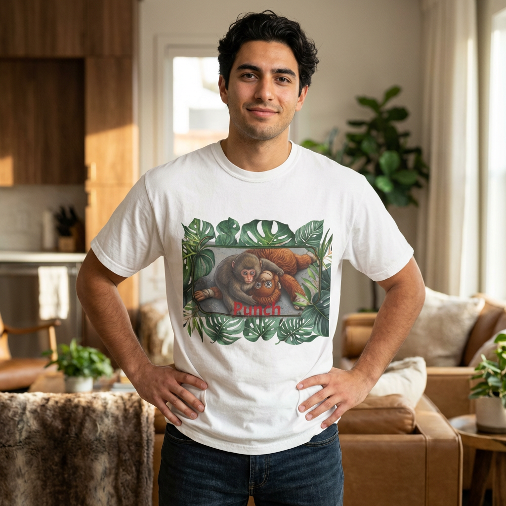  — 'Punch'  Tropical Jungle Graphic Tee product thumbnail image