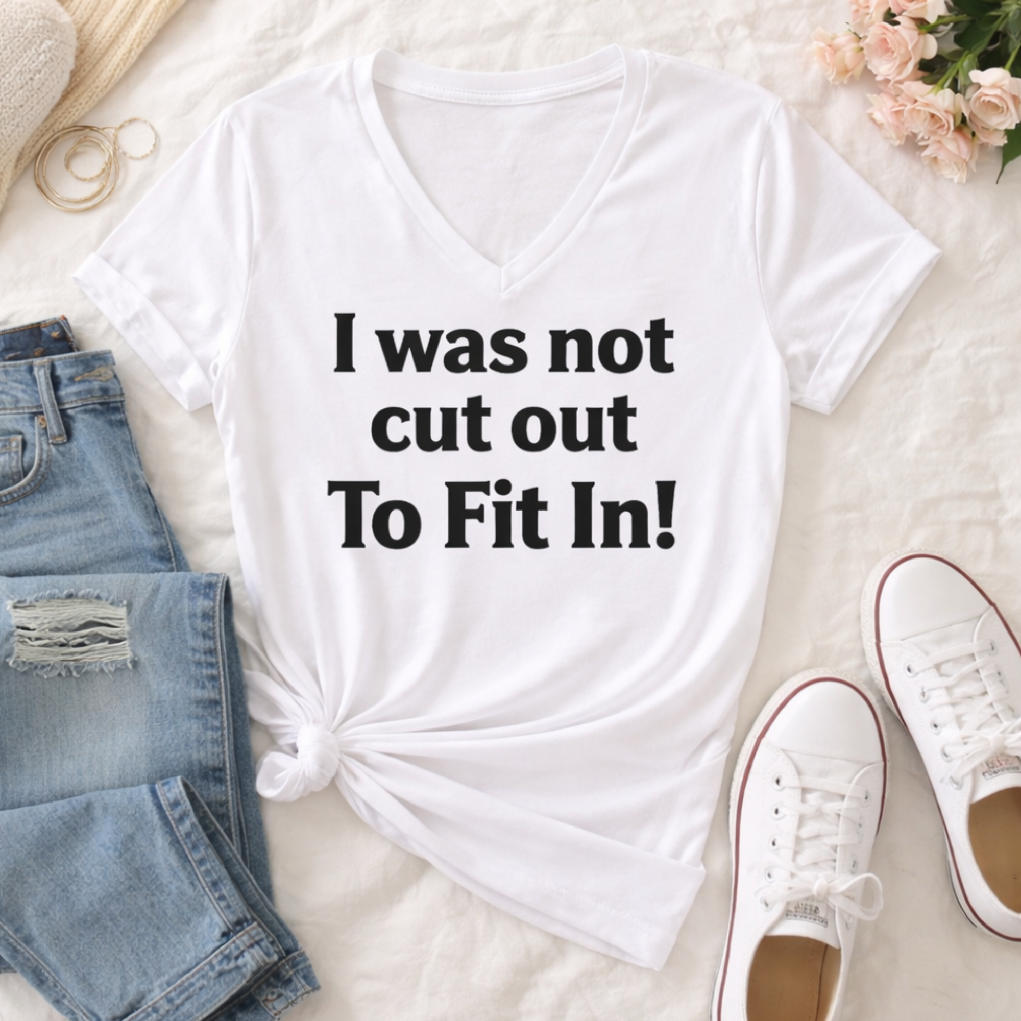 Unisex Jersey Short Sleeve V-Neck Tee product thumbnail image Unisex Jersey Short Sleeve V-Neck Tee product thumbnail image