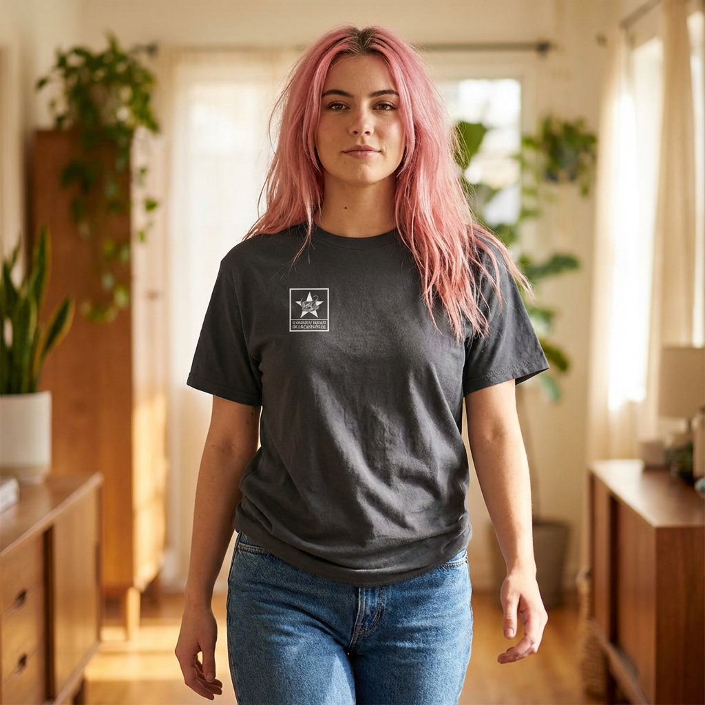 90s Hardcore Left-Chest Badge Beefy-T — Limited Run Honolulu T-Shirt product thumbnail image 90s Hardcore Left-Chest Badge Beefy-T — Limited Run Honolulu T-Shirt product thumbnail image