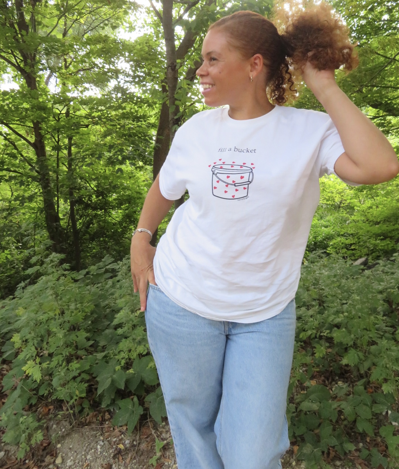 ikigai fill a bucket t-shirt product thumbnail image