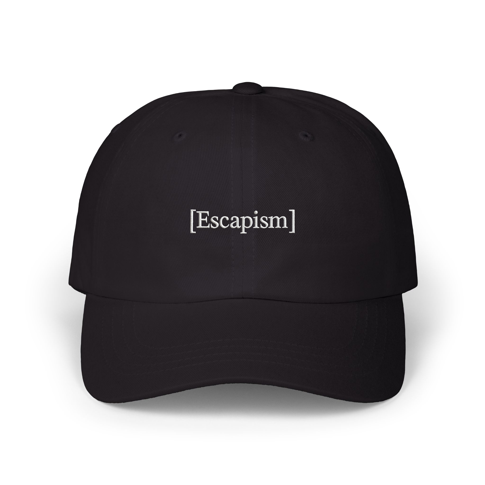 [Escapism] Embroidered Dad Cap