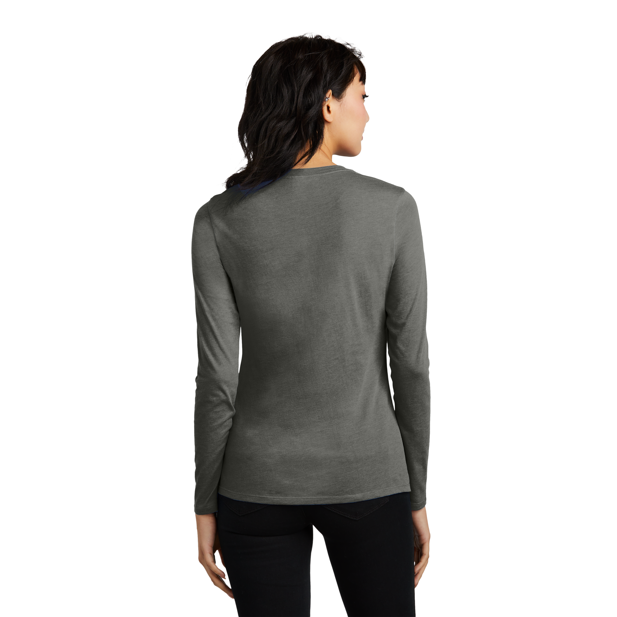 Women’s Long Sleeve Tee —  Minimalist Chest Logo product thumbnail image