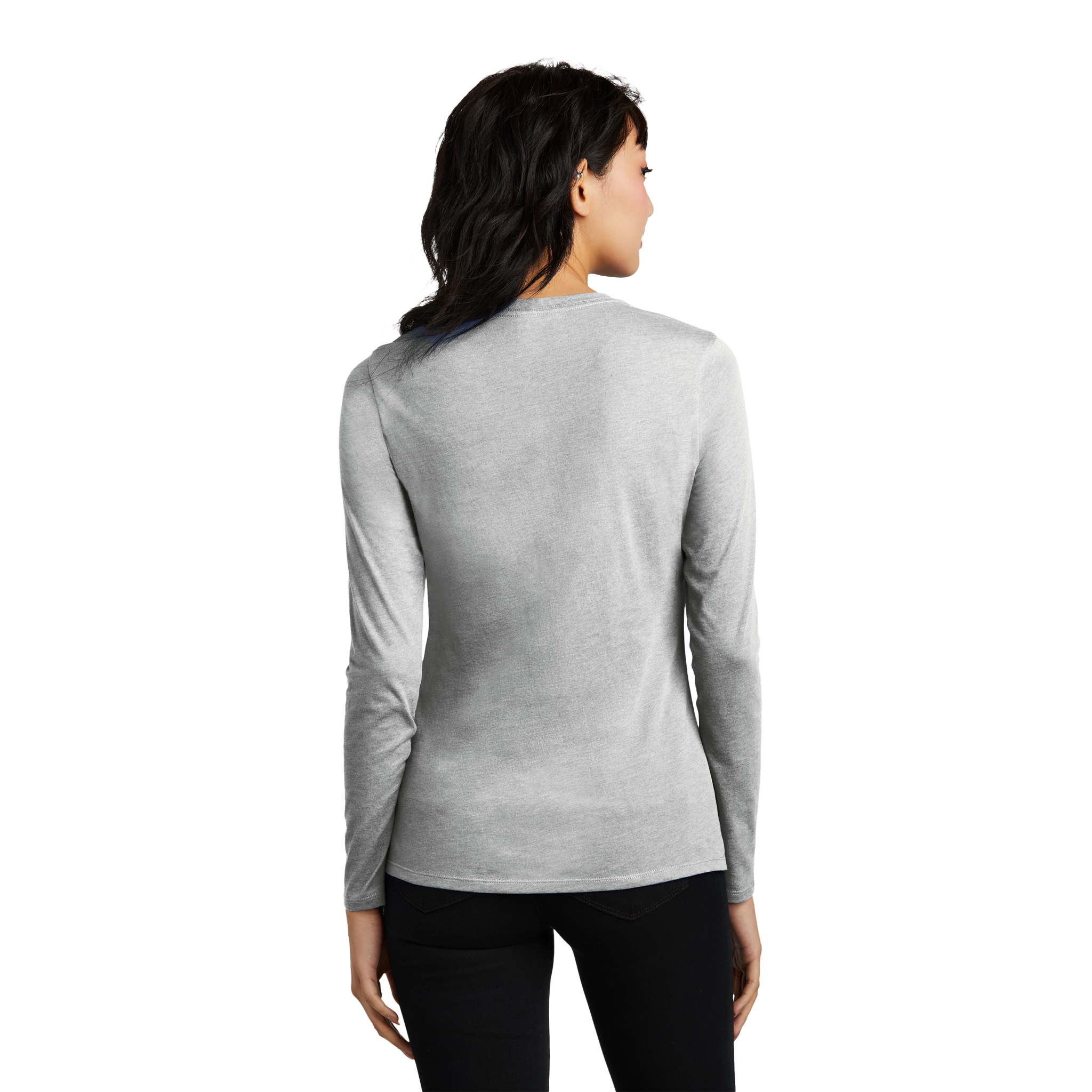 Women’s Long Sleeve Tee —  Minimalist Chest Logo product thumbnail image