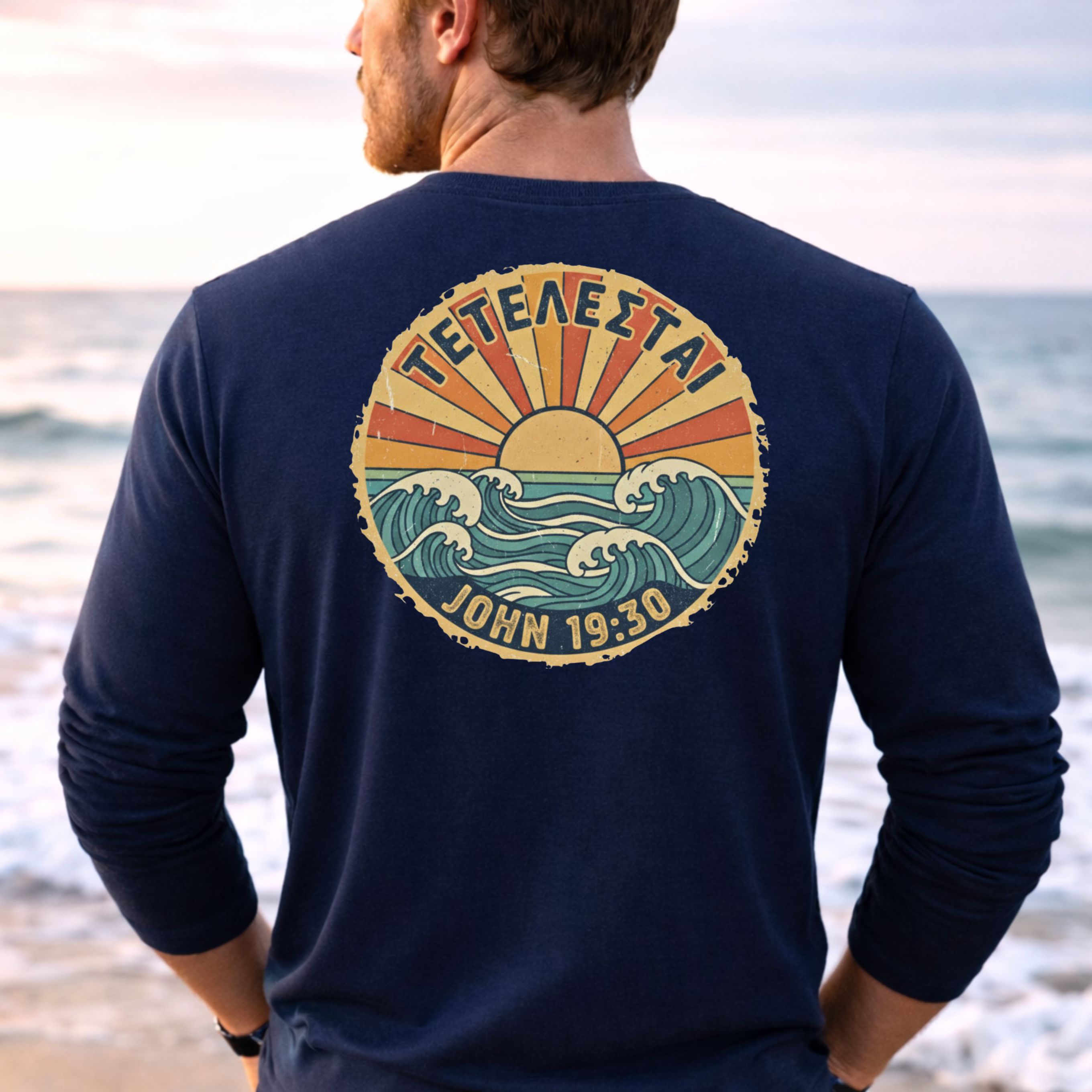 'ΤΕΤΕΛΕΣΤΑΙ' Long Sleeve Tee product thumbnail image