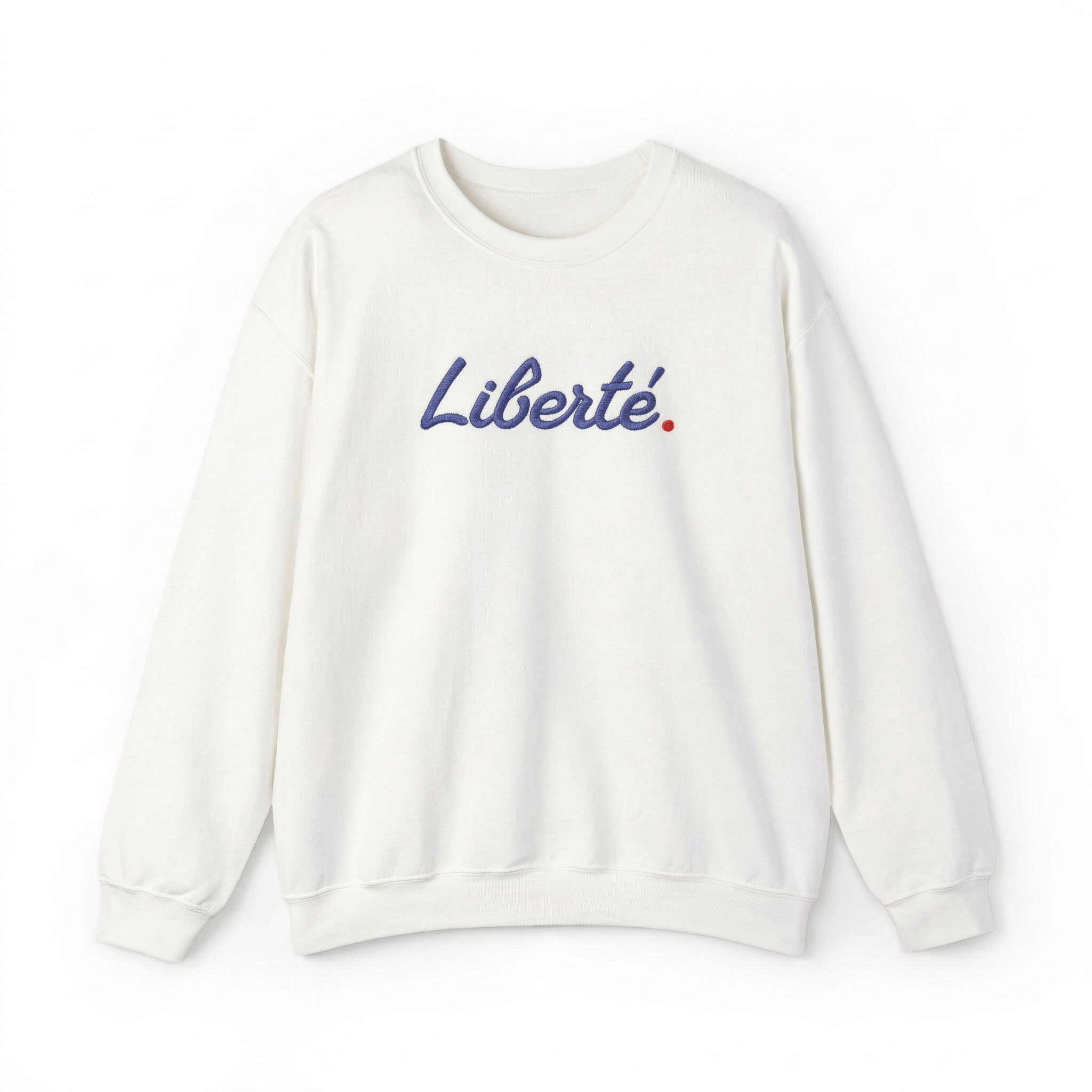 Liberté – Unisex Heavy-Blend Embroidered Crewneck product thumbnail image