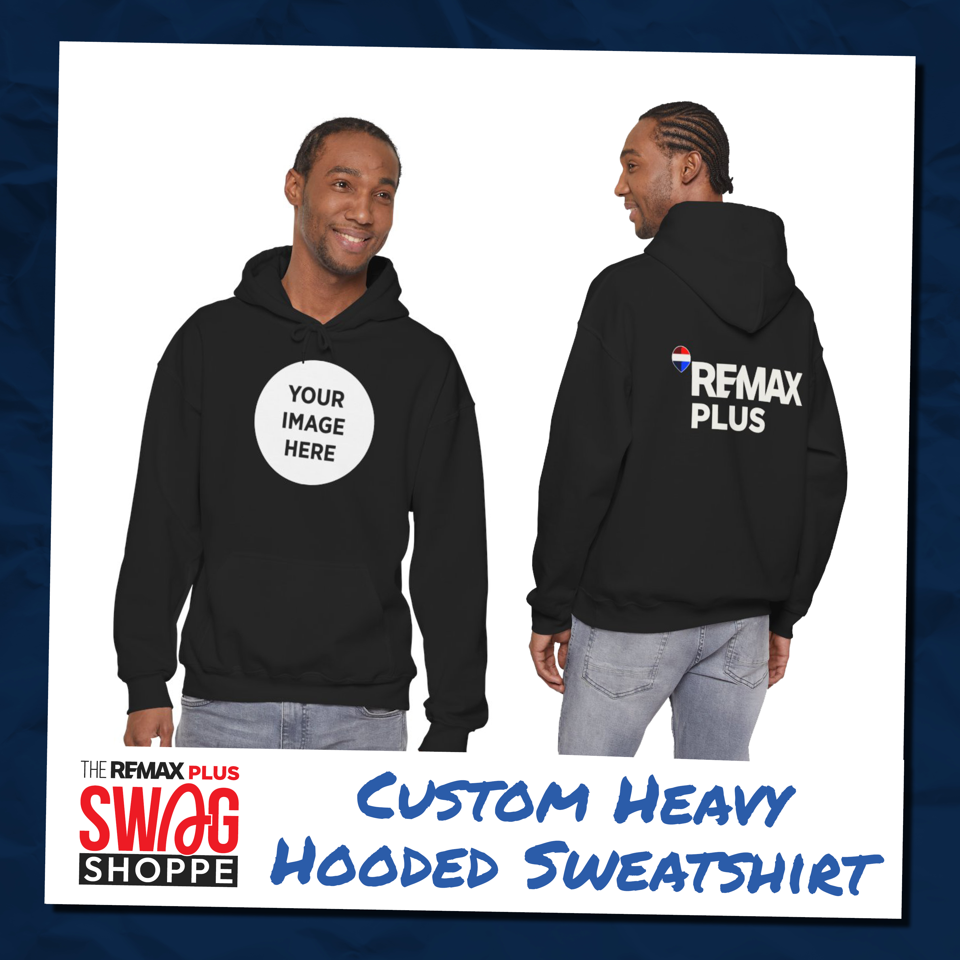 Custom REMAX Plus: Unisex Heavy Blend™ Hooded Sweatshirt product thumbnail image