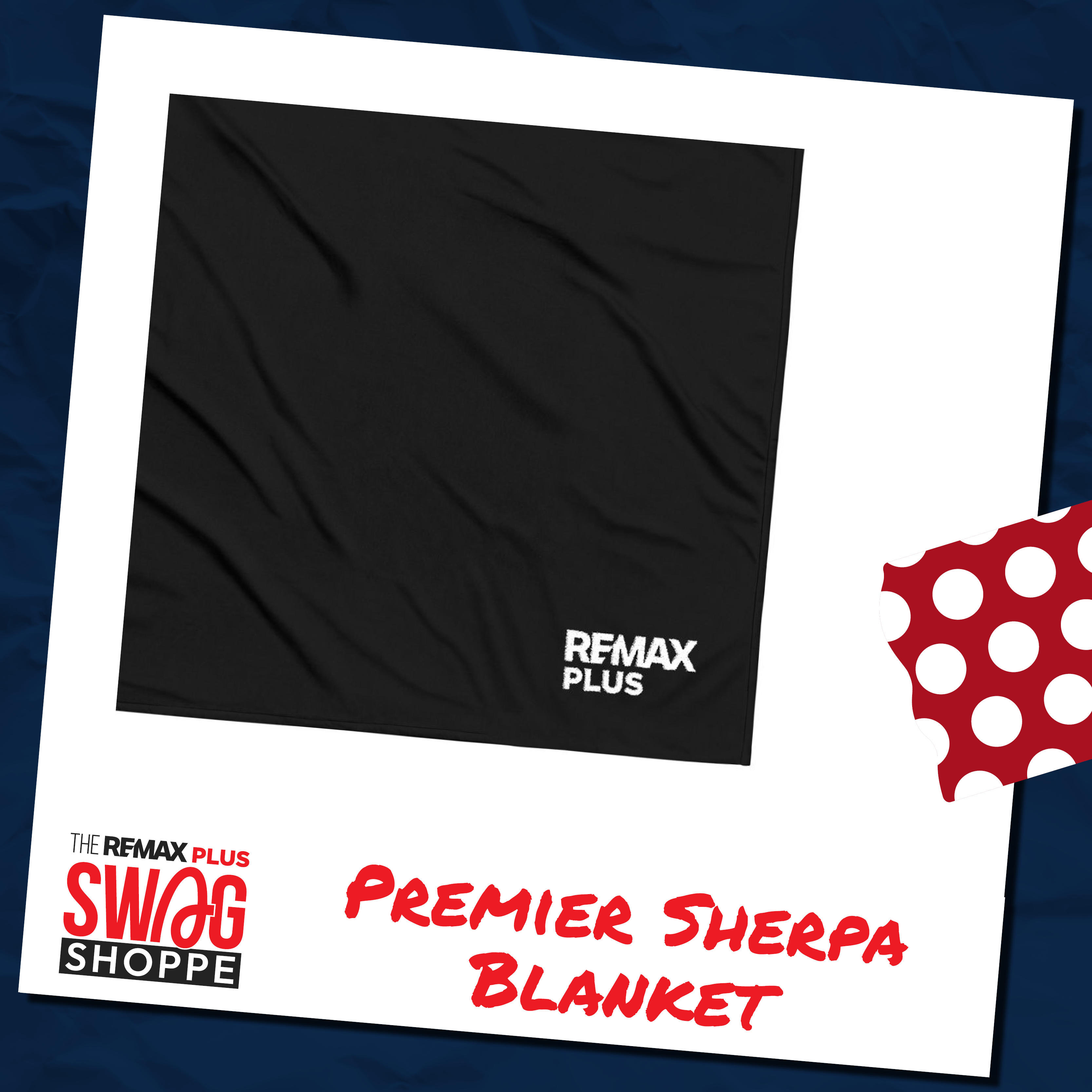 REMAX Plus: Premium Sherpa Blanket (Embroidery) product thumbnail image