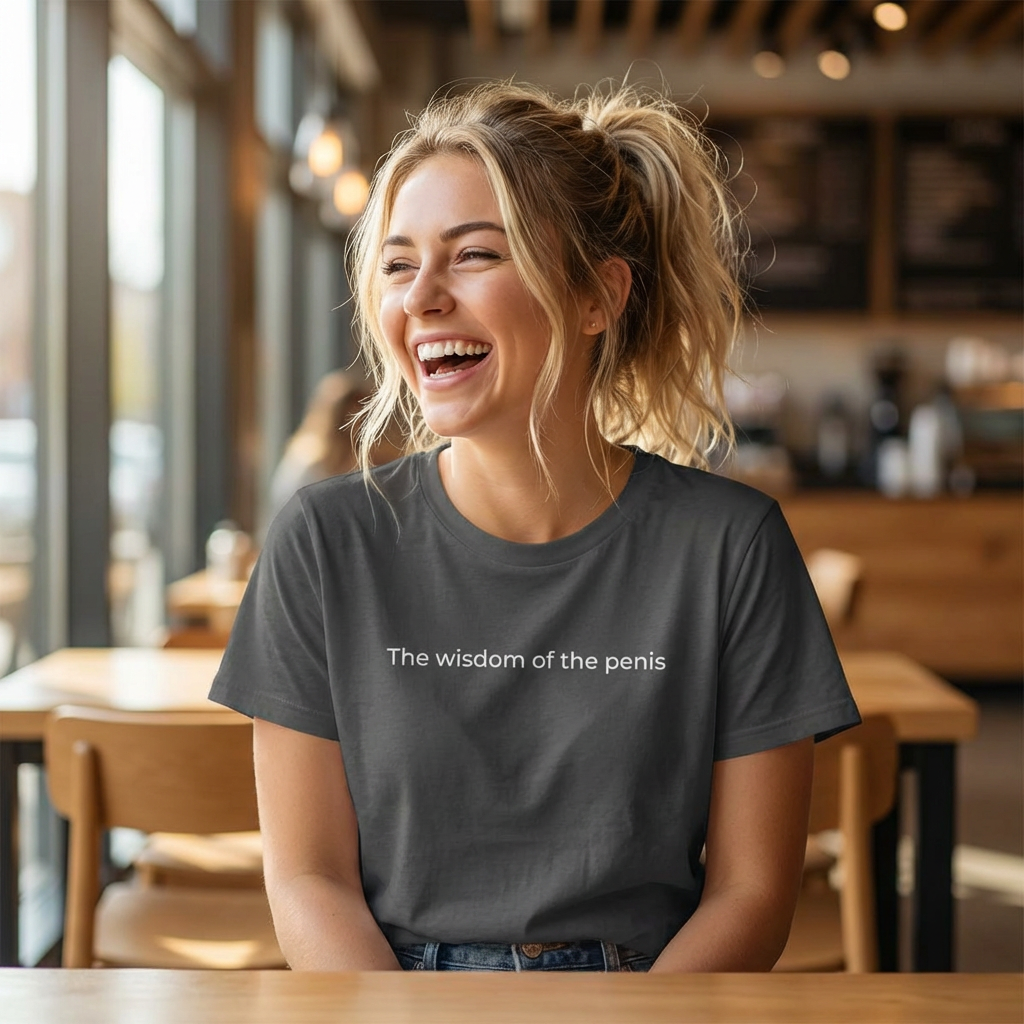 Wisdom Of The Penis I Premium Tee I Divine Edit