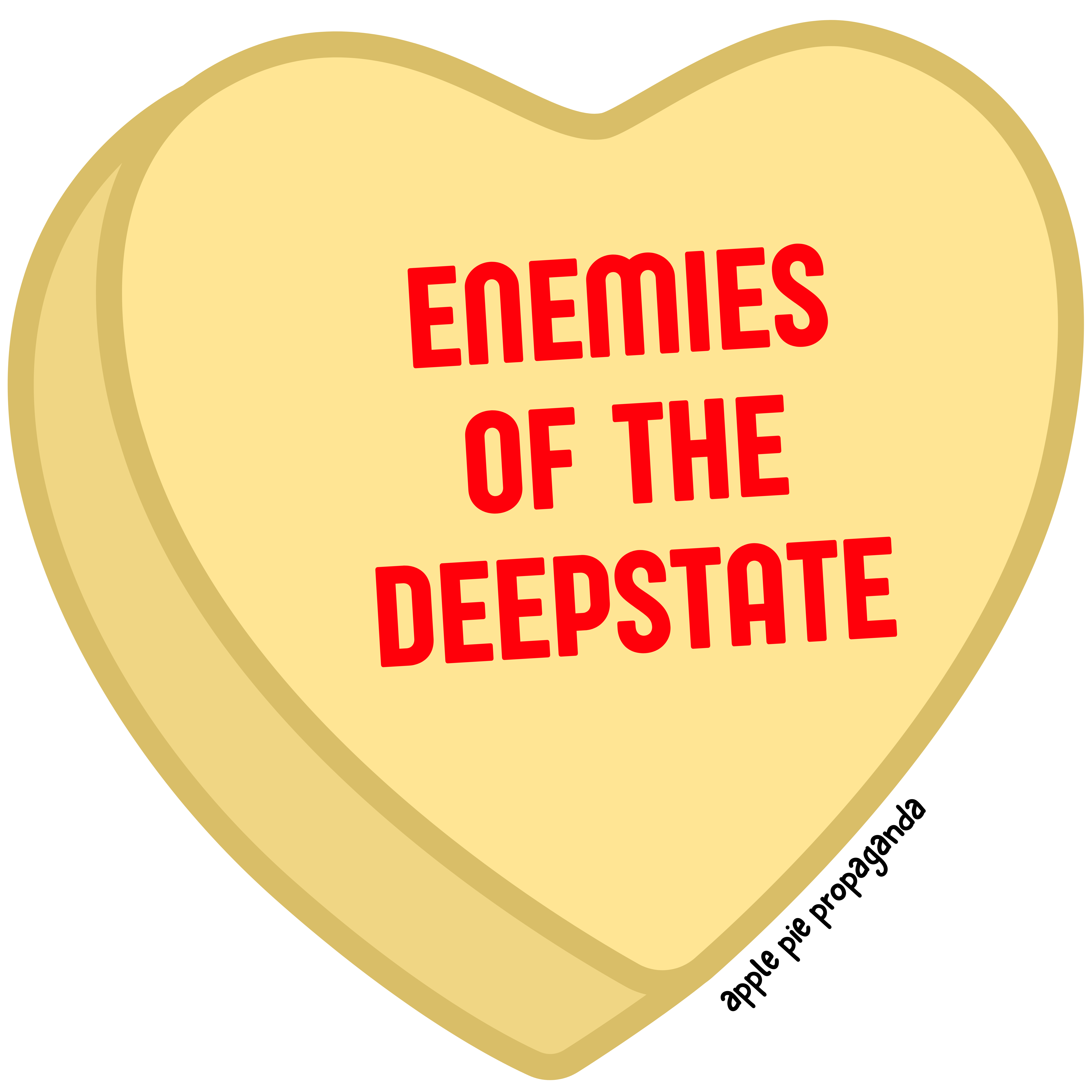 Unisex Tee 'ENEMIES OF THE DEEPSTATE' product thumbnail image Unisex Tee 'ENEMIES OF THE DEEPSTATE' product thumbnail image