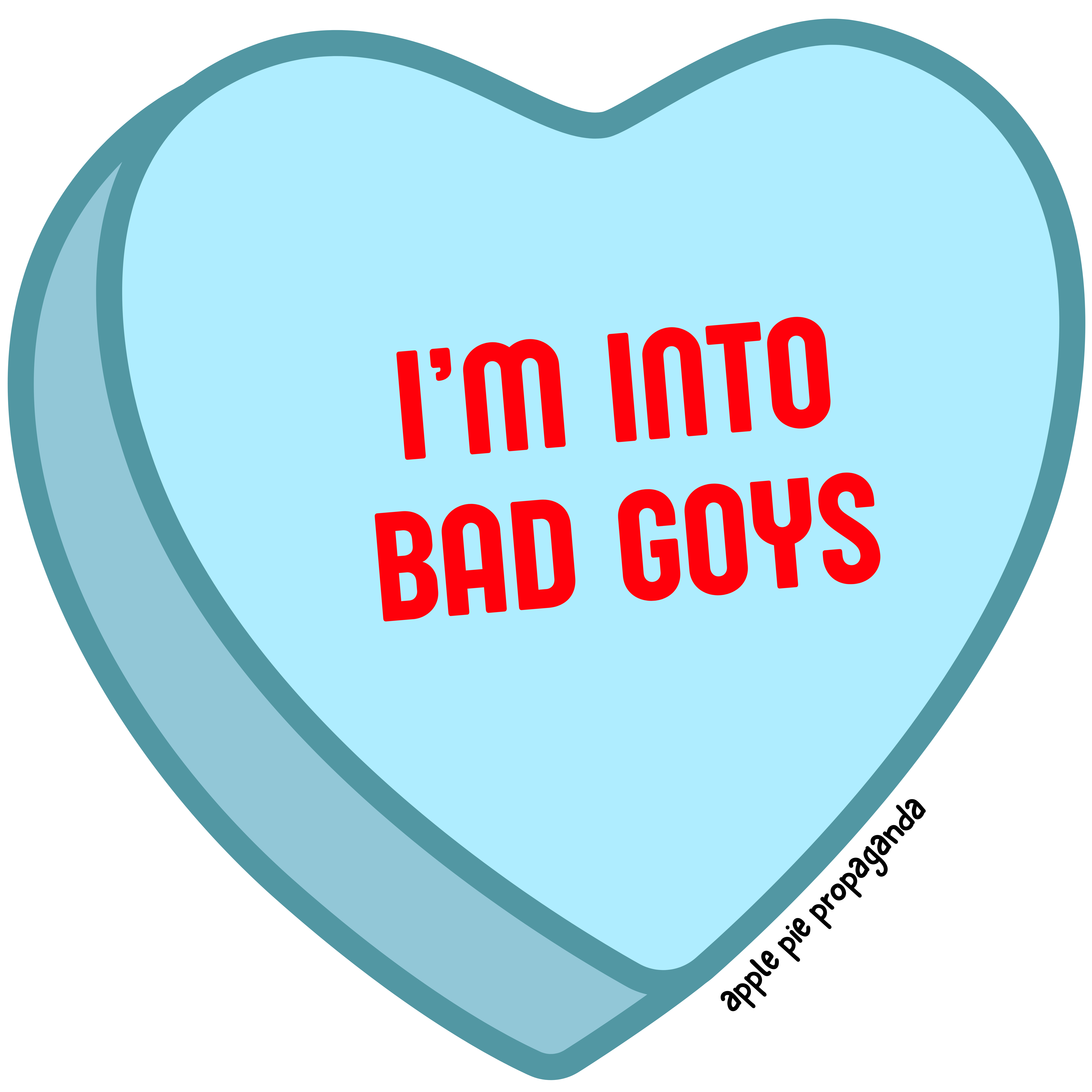 Unisex Tee 'I'M INTO BAD GOYS' product thumbnail image Unisex Tee 'I'M INTO BAD GOYS' product thumbnail image