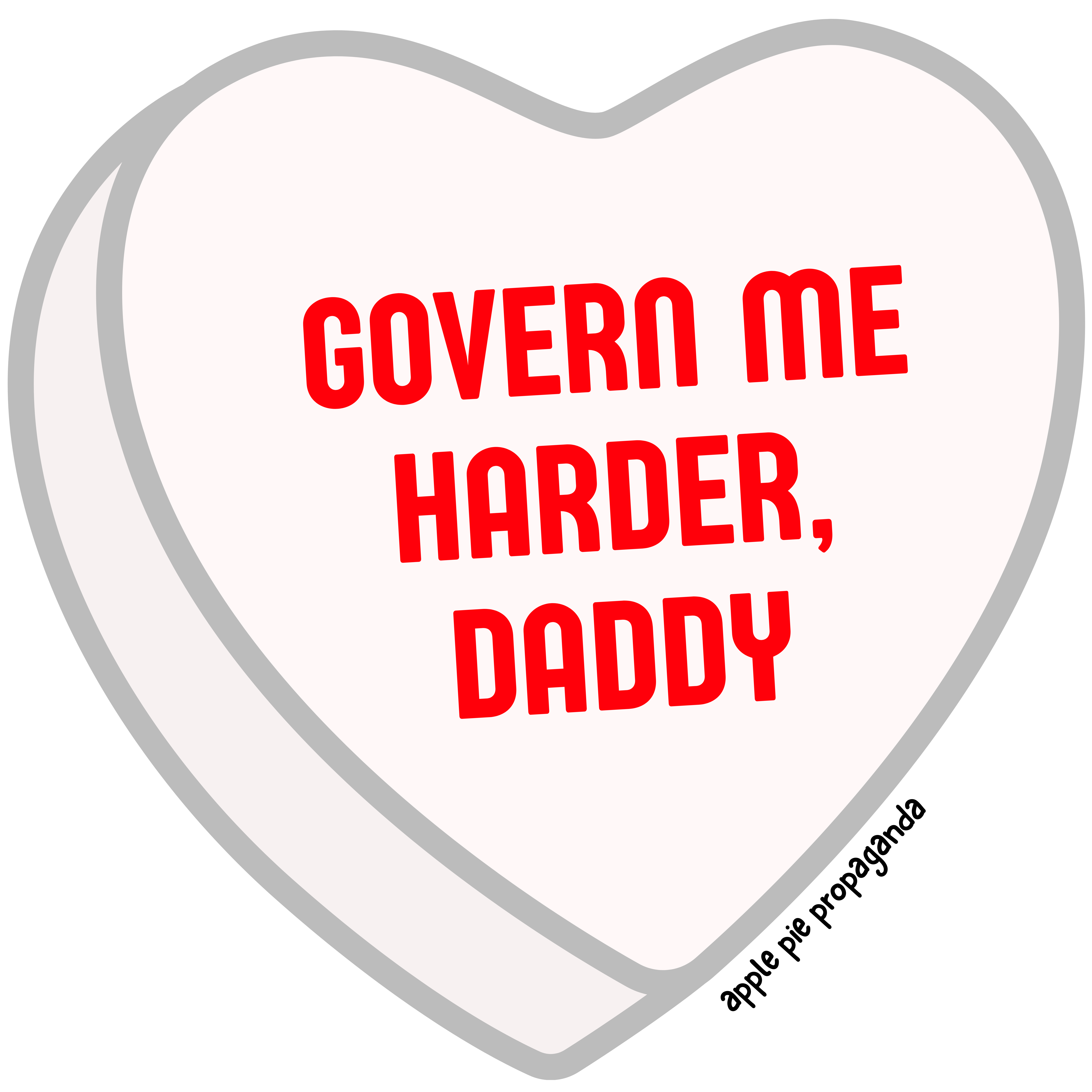 Unisex Tee 'GOVERN ME HARDER, DADDY'