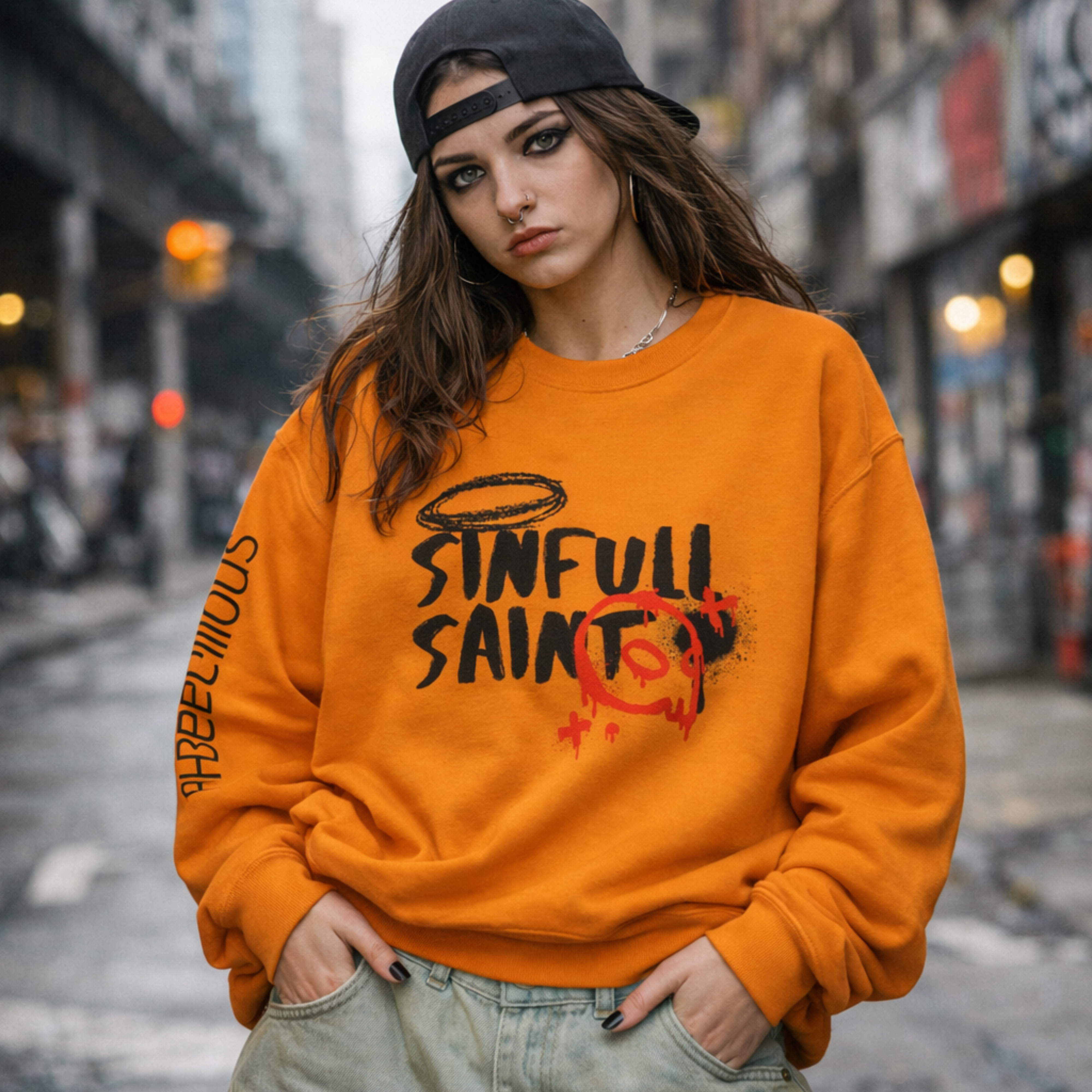 Every saint has a past… every rebel has a halo! Streetwear isn't just clothing. It's an Attitude. product thumbnail image Every saint has a past… every rebel has a halo! Streetwear isn't just clothing. It's an Attitude. product thumbnail image