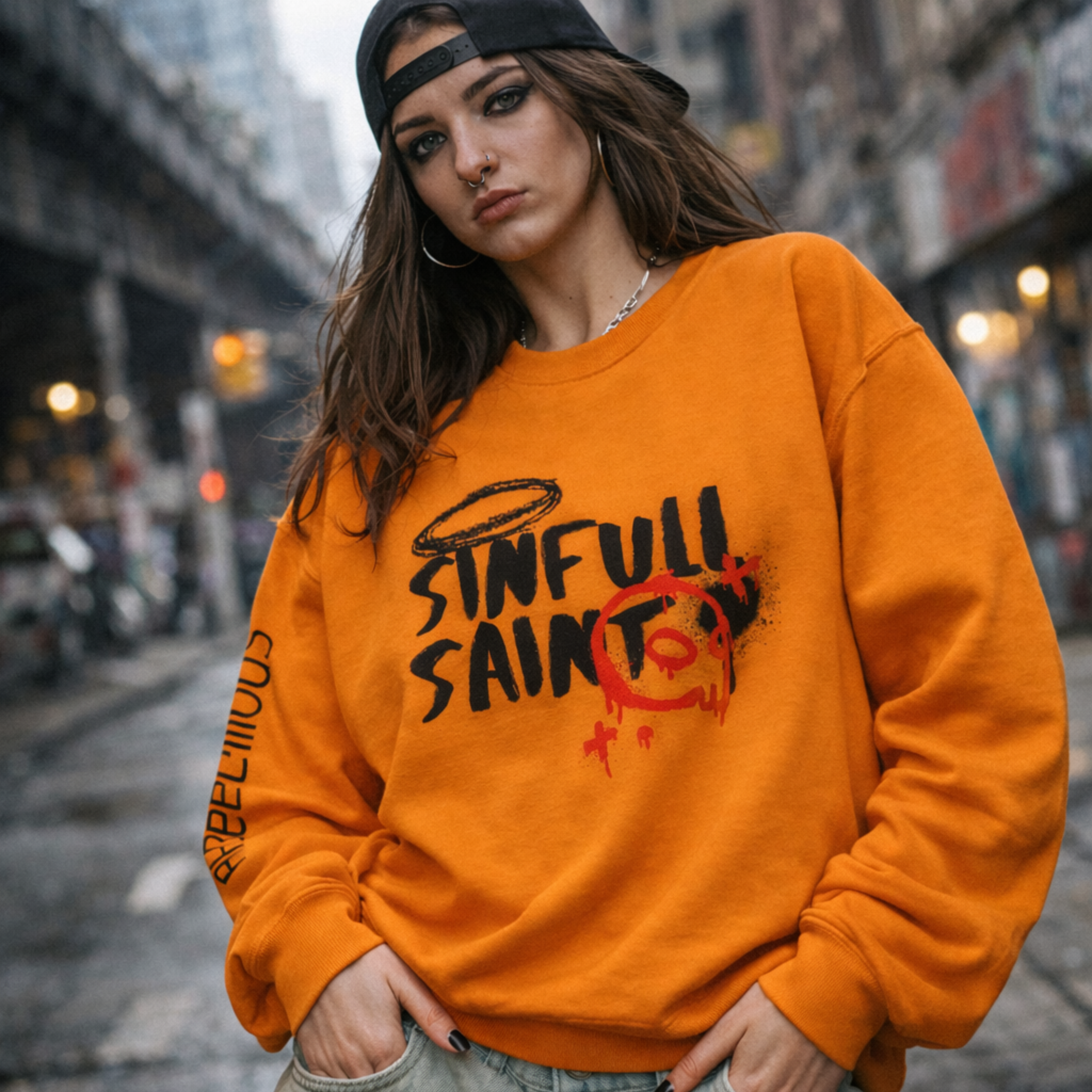 Every saint has a past… every rebel has a halo! Streetwear isn't just clothing. It's an Attitude. product thumbnail image Every saint has a past… every rebel has a halo! Streetwear isn't just clothing. It's an Attitude. product thumbnail image