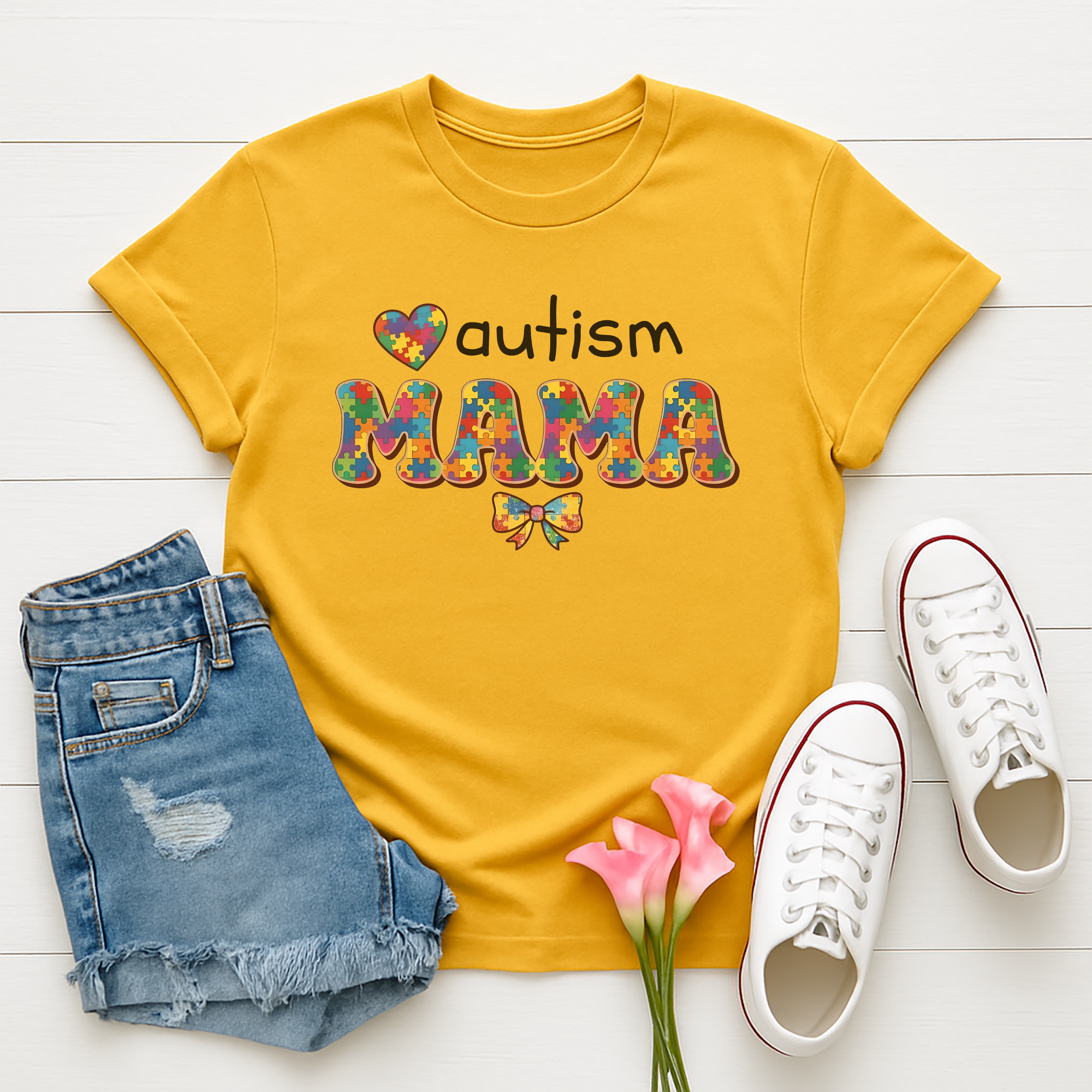 Autism Mama Tee product thumbnail image Autism Mama Tee product thumbnail image