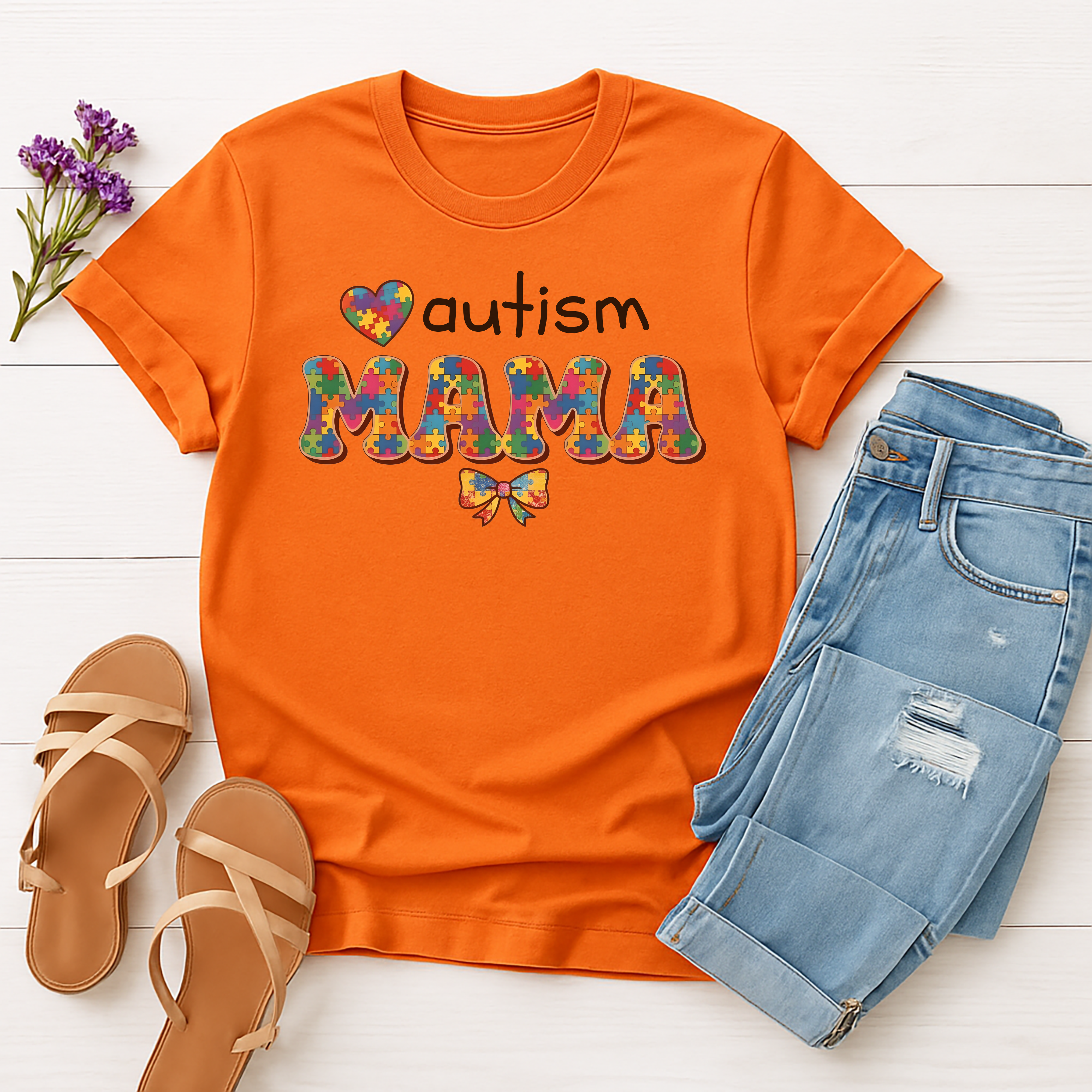 Autism Mama Tee product thumbnail image