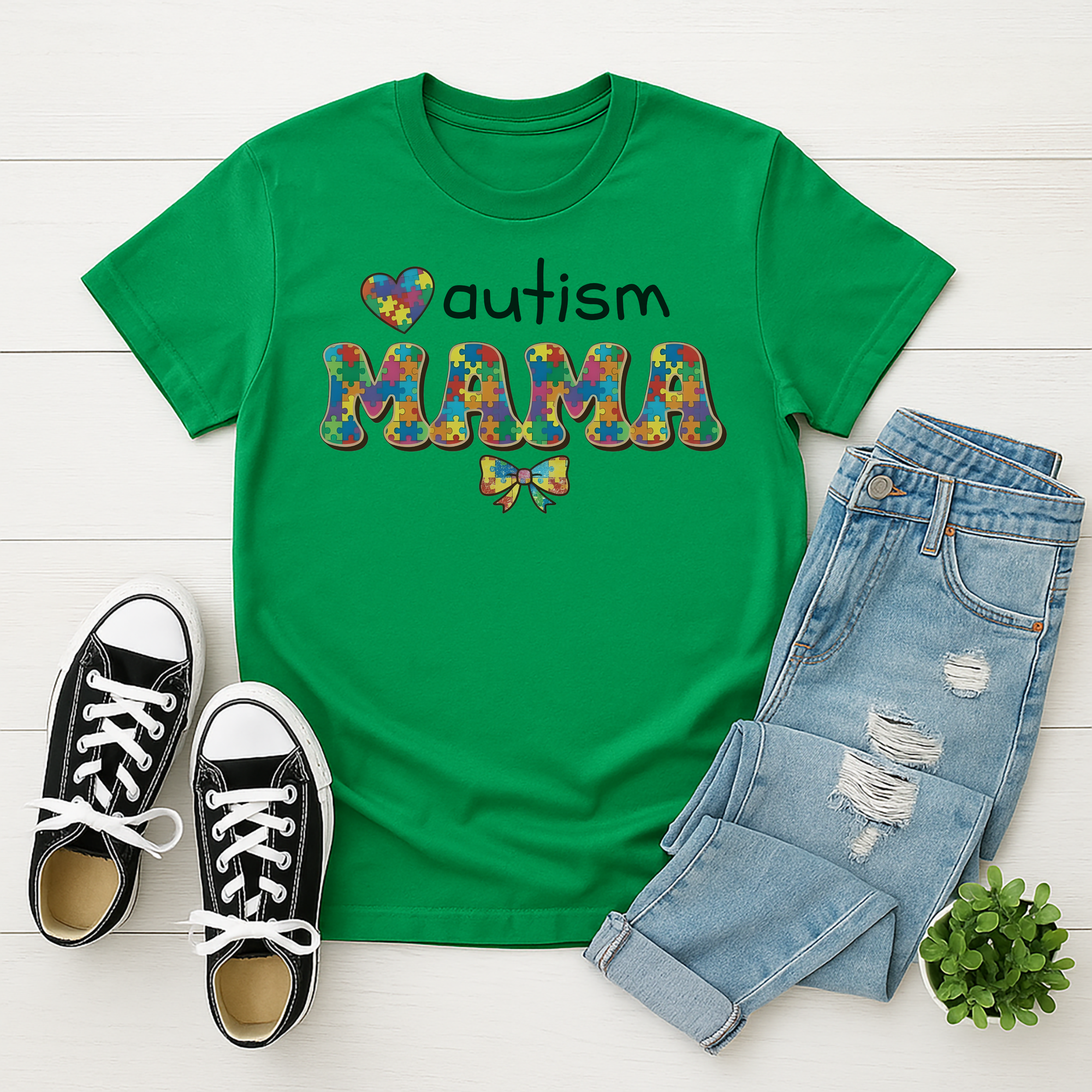 Autism Mama Tee product thumbnail image