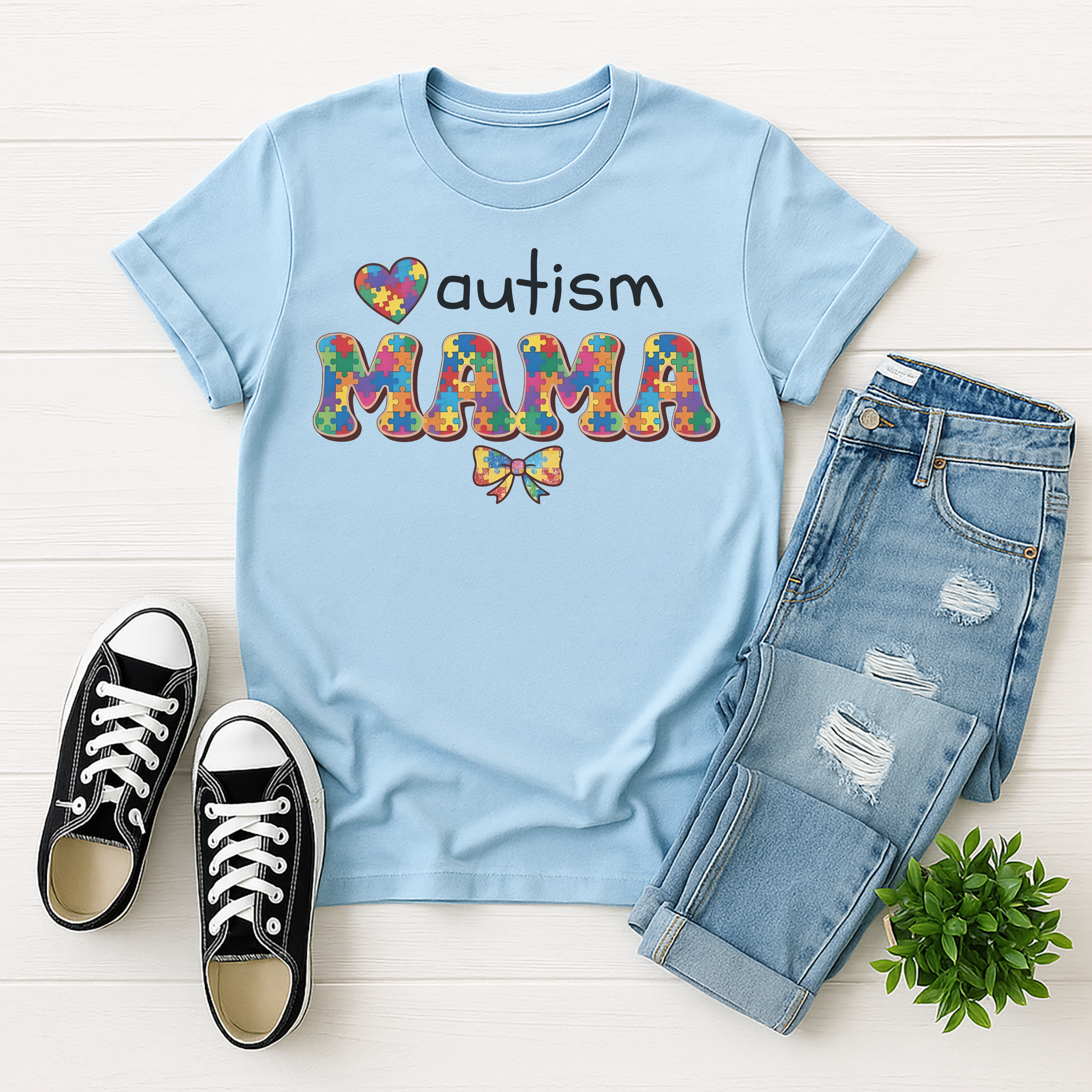 Autism Mama Tee product thumbnail image Autism Mama Tee product thumbnail image