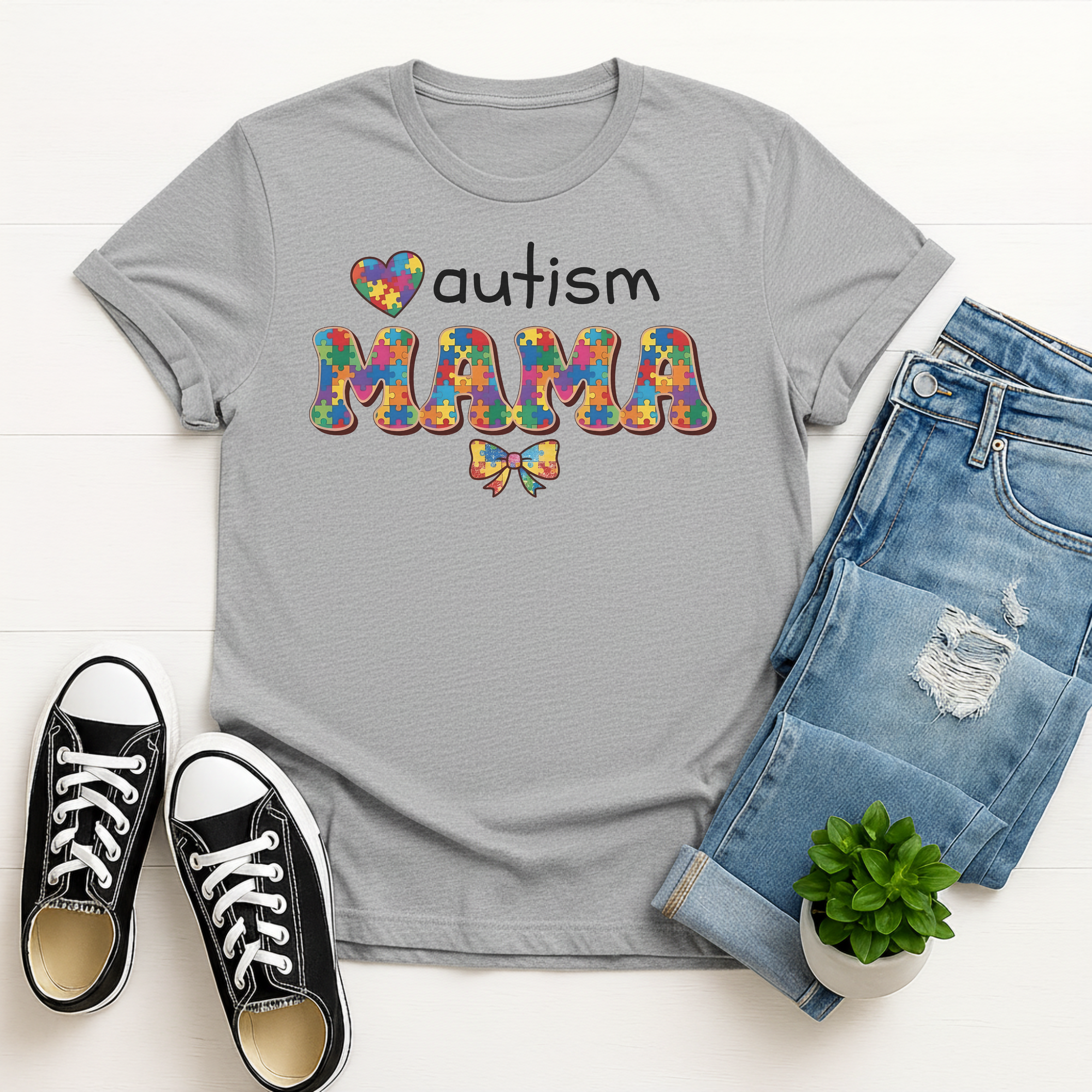 Autism Mama Tee product thumbnail image