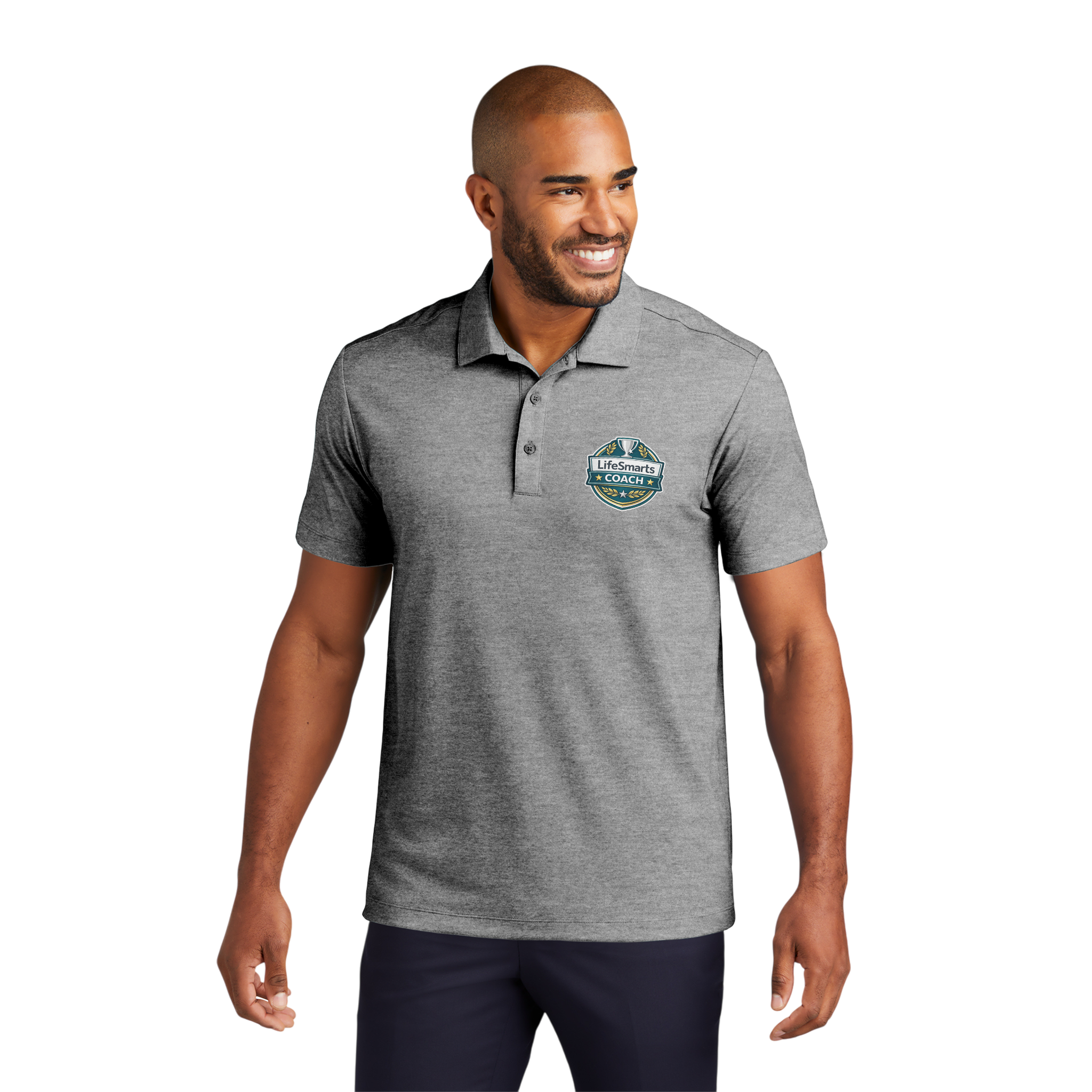 Unisex Polo Shirt – Coach Performance Polo product thumbnail image Unisex Polo Shirt – Coach Performance Polo product thumbnail image