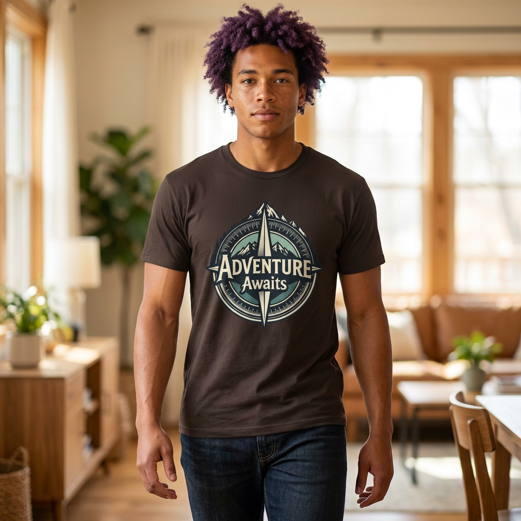 Adventure Awaits Compass T-Shirt