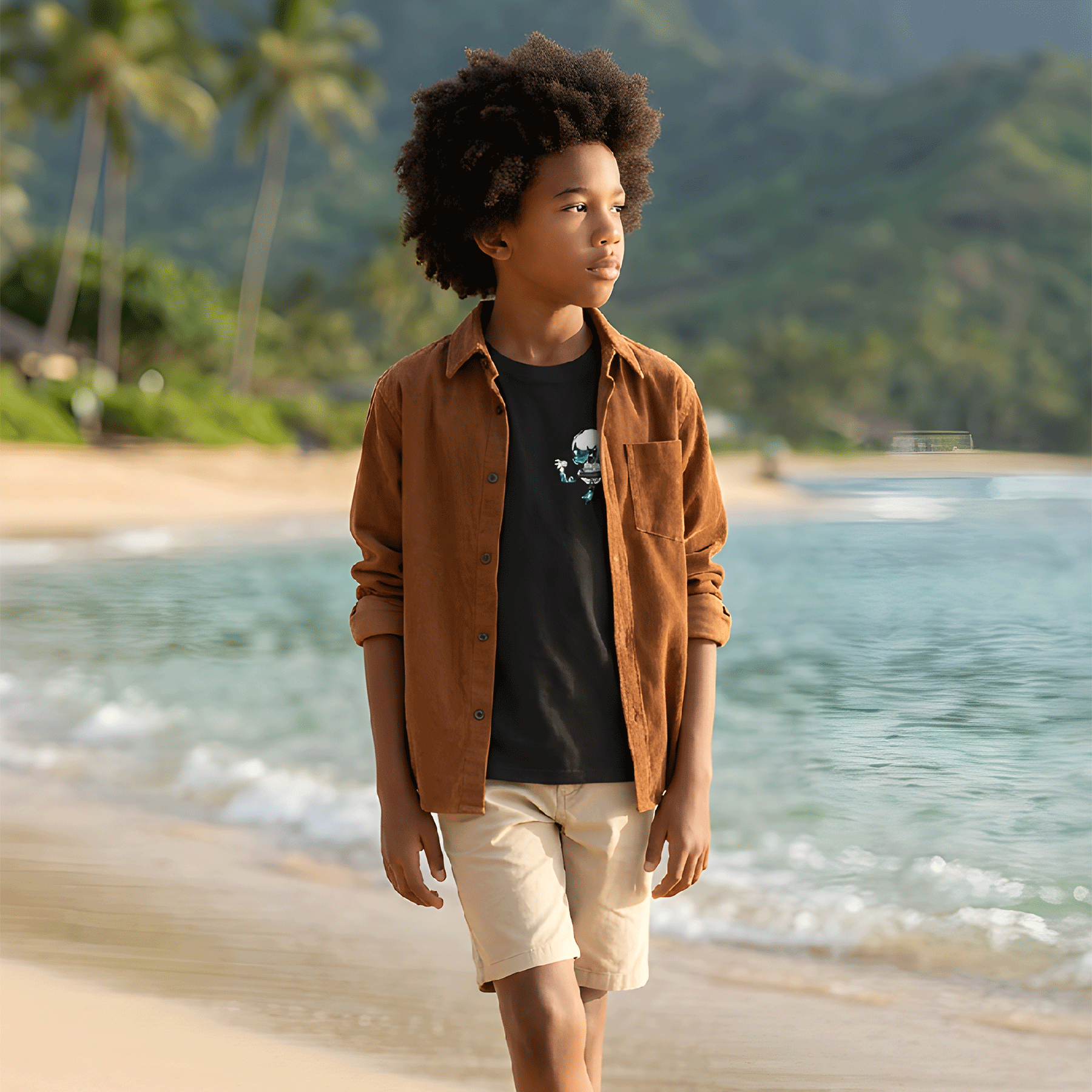 HS Youth - Life Is Better When You Surf - Unisex Short Sleeve Tee - Skull Streetwear product thumbnail image