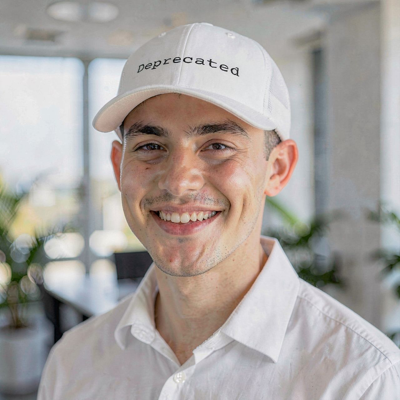 Snapback Trucker Cap — “Deprecated” IT Infrastructure / Dev Humor Hat product thumbnail image