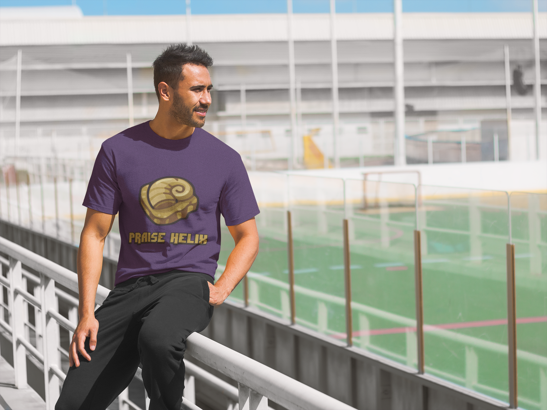 Praise Helix T-Shirt product thumbnail image Praise Helix T-Shirt product thumbnail image