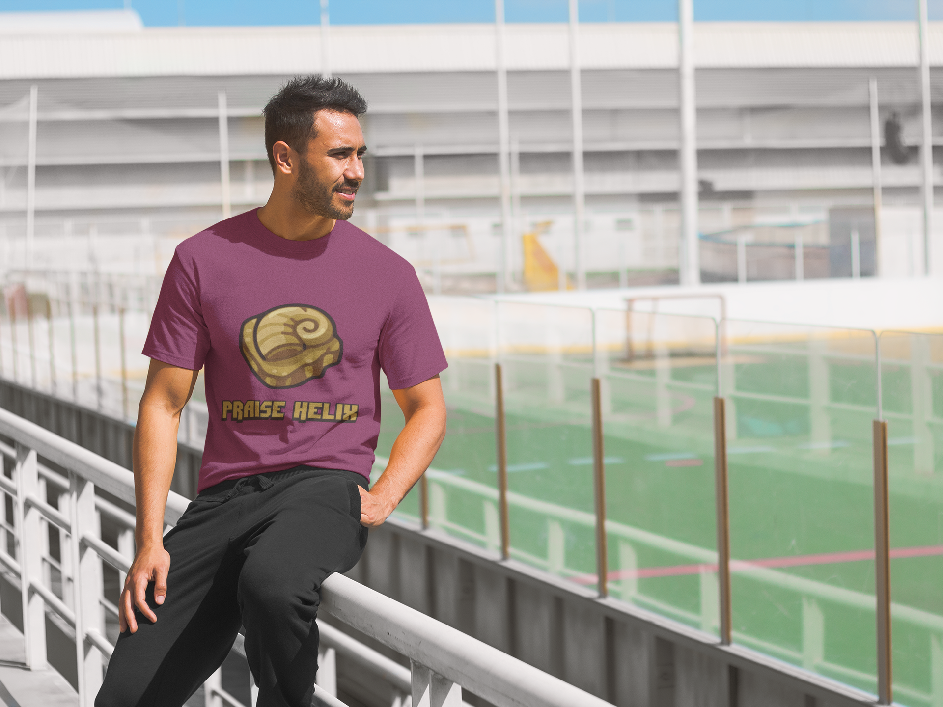 Praise Helix T-Shirt product thumbnail image Praise Helix T-Shirt product thumbnail image