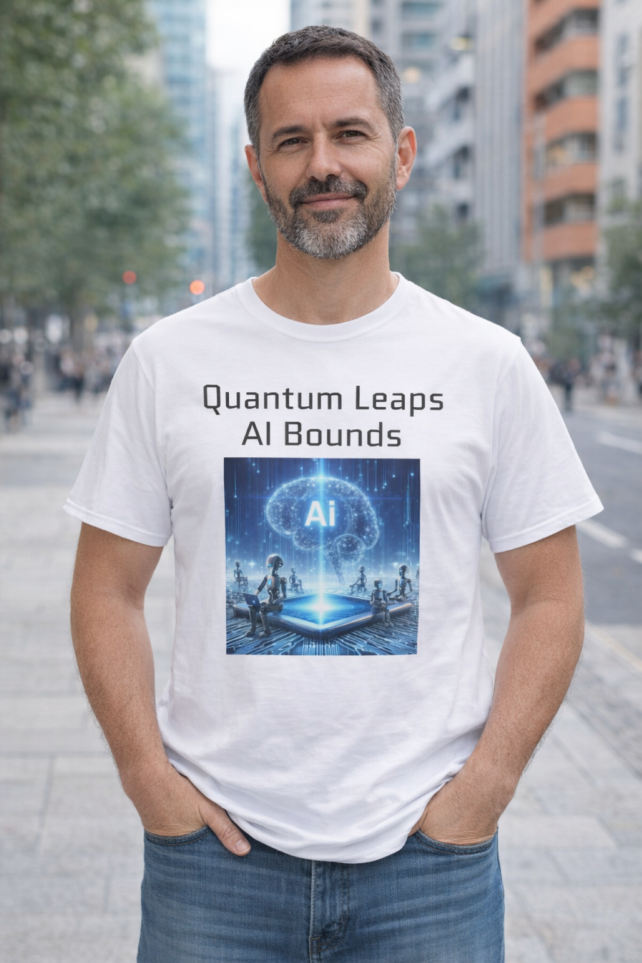 Quantum Leaps - Unisex Softstyle T-Shirt product thumbnail image
