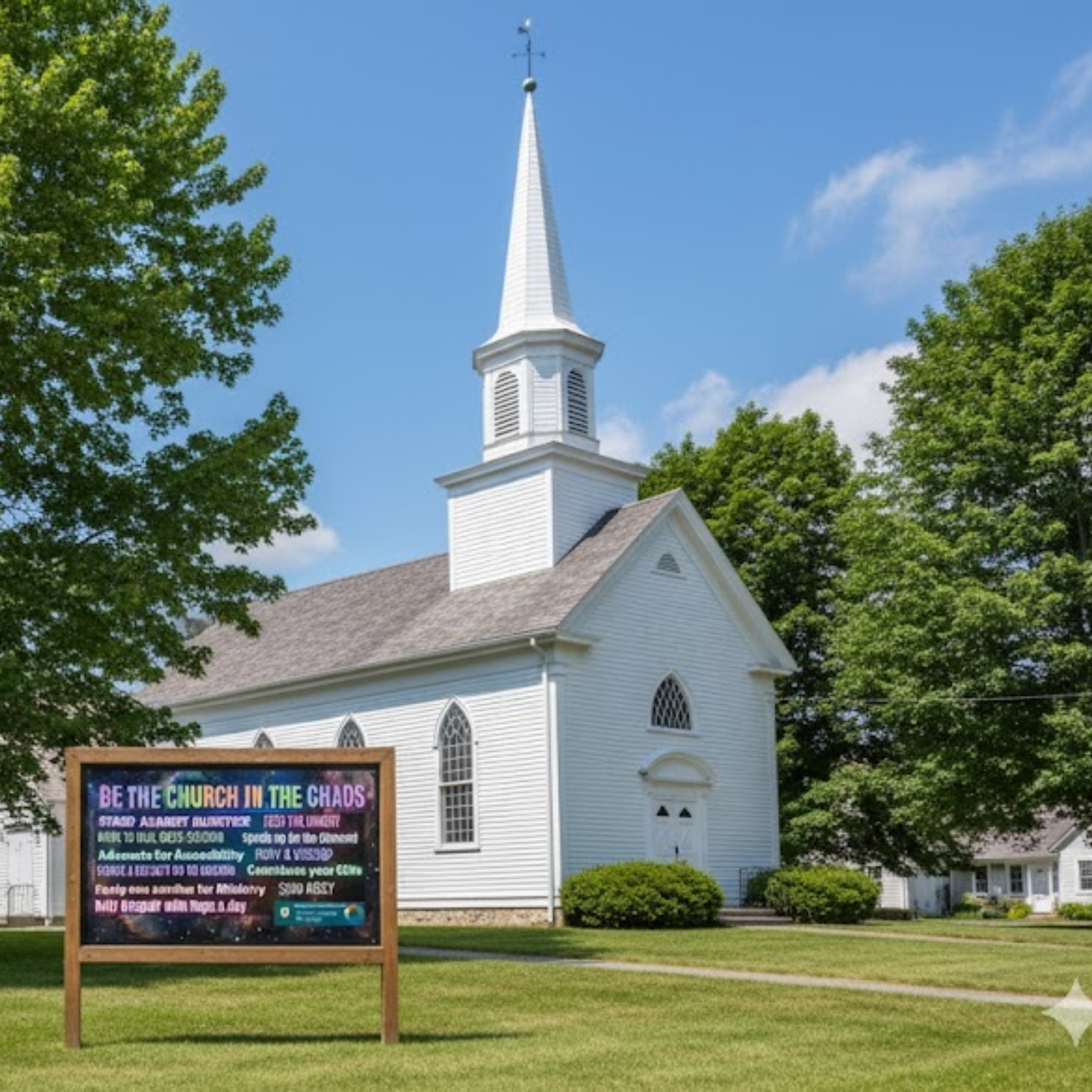  Horizontal Banner 36"x72" The AM26 "Be the Church" Banner | product thumbnail image