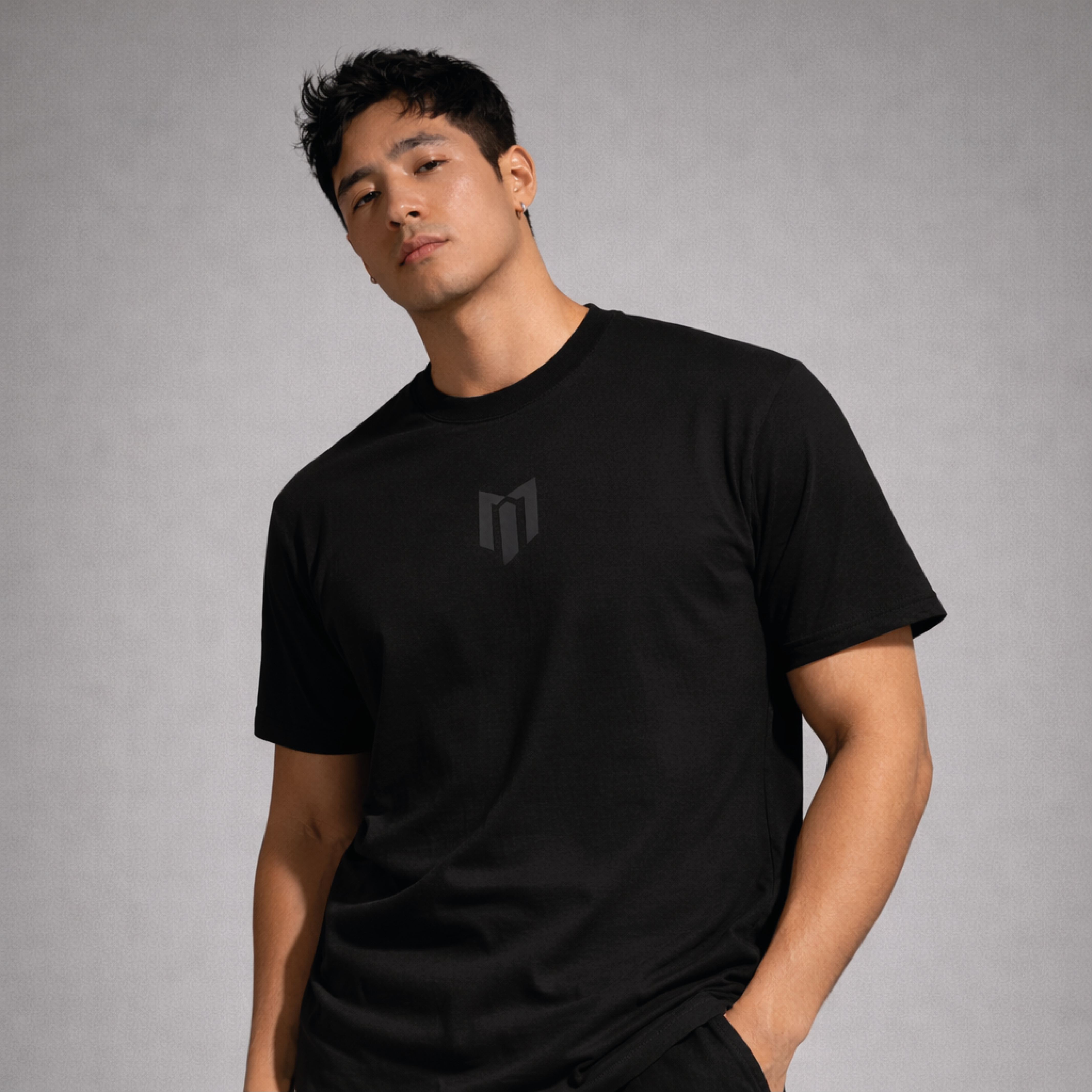 Dead Katt Oversized Vertical Back Tee — Fashion Variation I