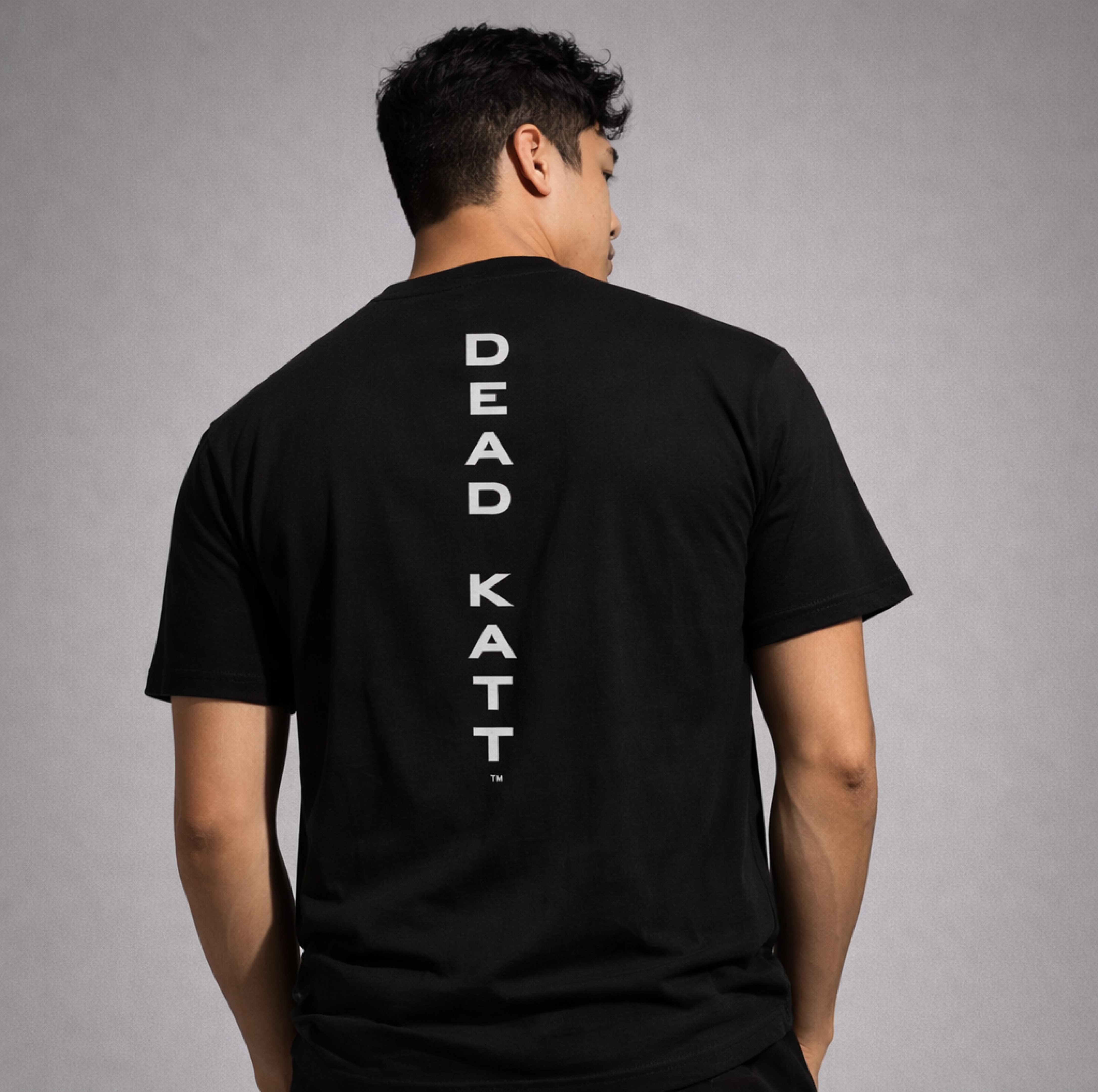 Dead Katt Oversized Vertical Back Tee — Fashion Variation I product thumbnail image Dead Katt Oversized Vertical Back Tee — Fashion Variation I product thumbnail image