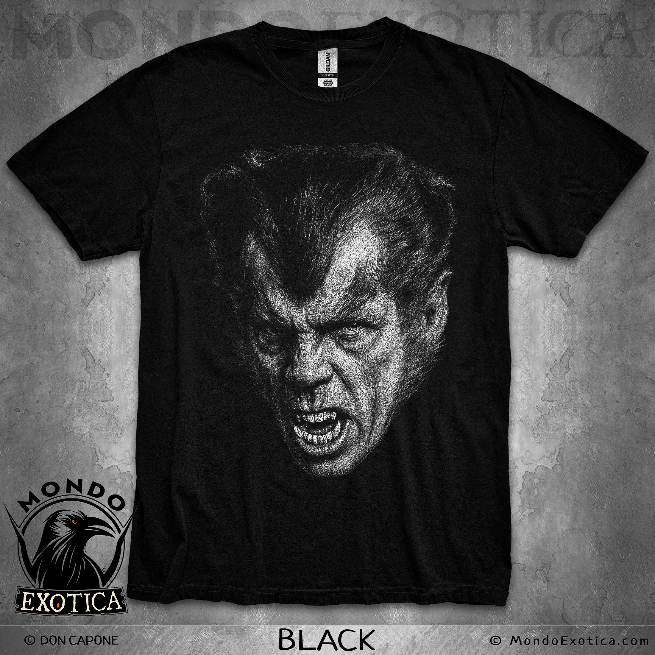 Werewolf Shirt, Henry Hull Werewolf T-Shirt , Wolfman tshirt, Halloween Costume shirt. Werewolf Of London shirt.