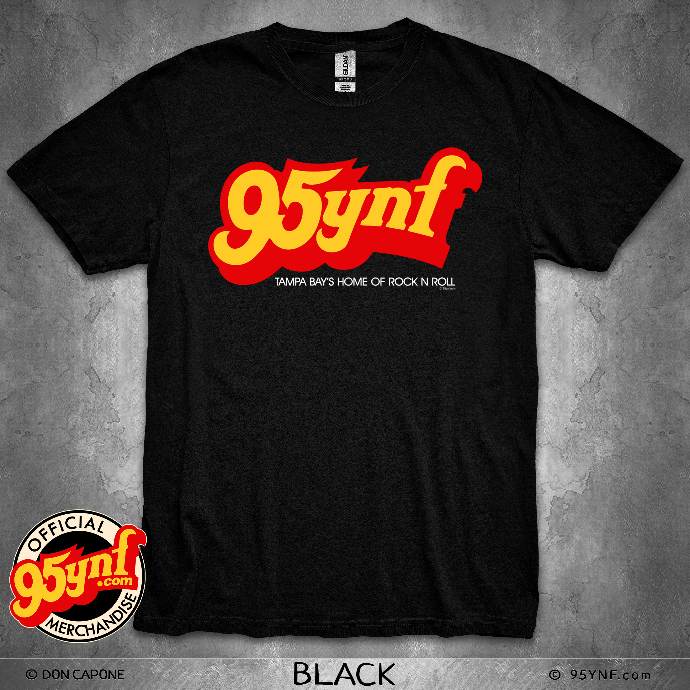 95ynf T-Shirt Black