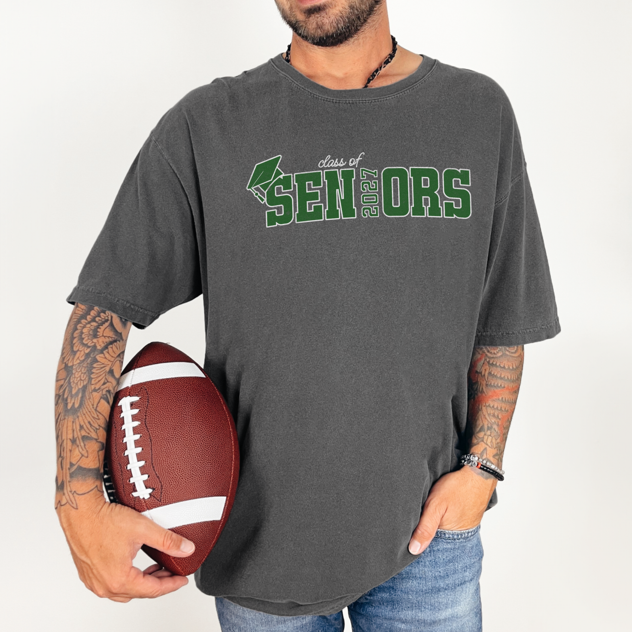 Seniors Class of 2027 Unisex T-Shirt product thumbnail image