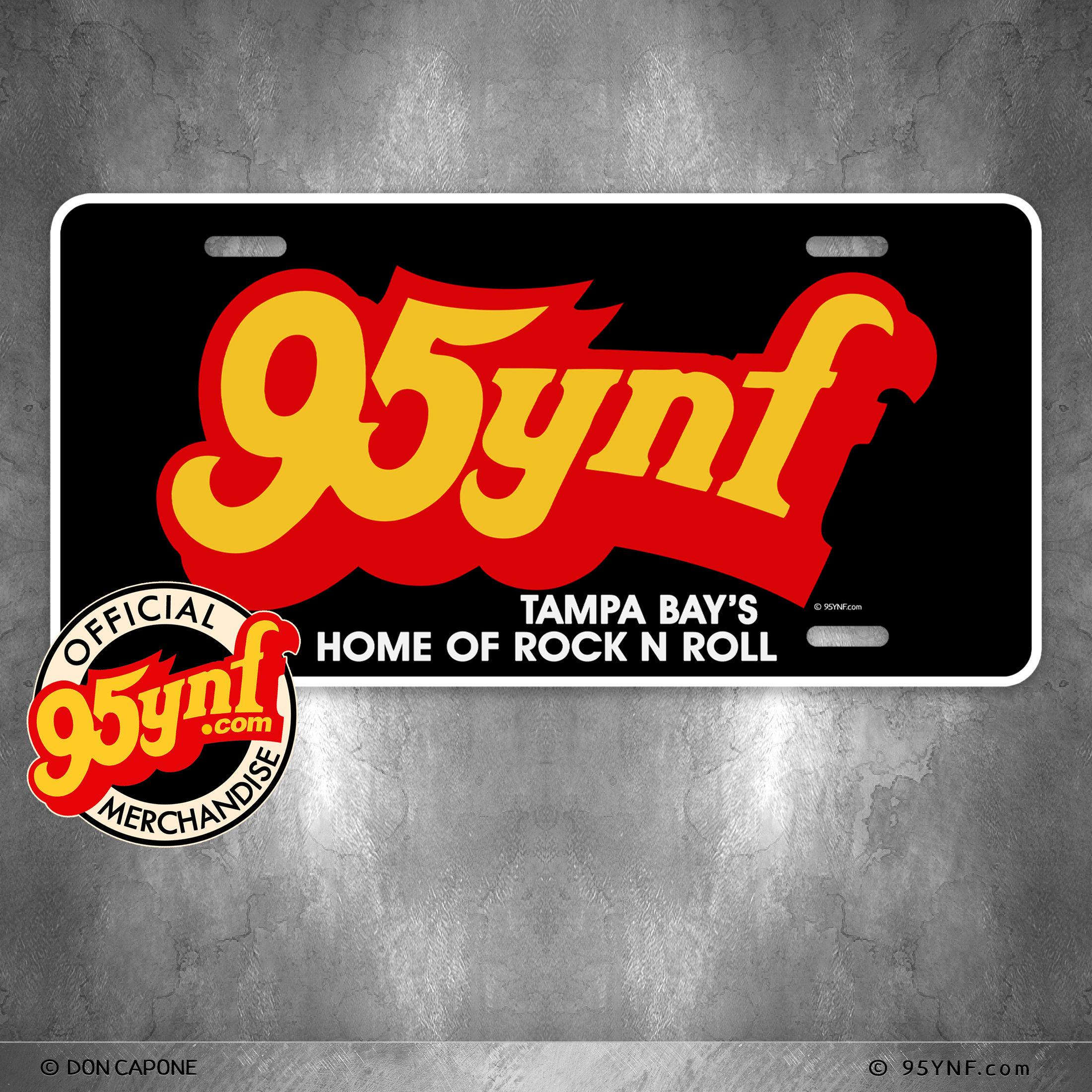 Official 95ynf License Plate product thumbnail image