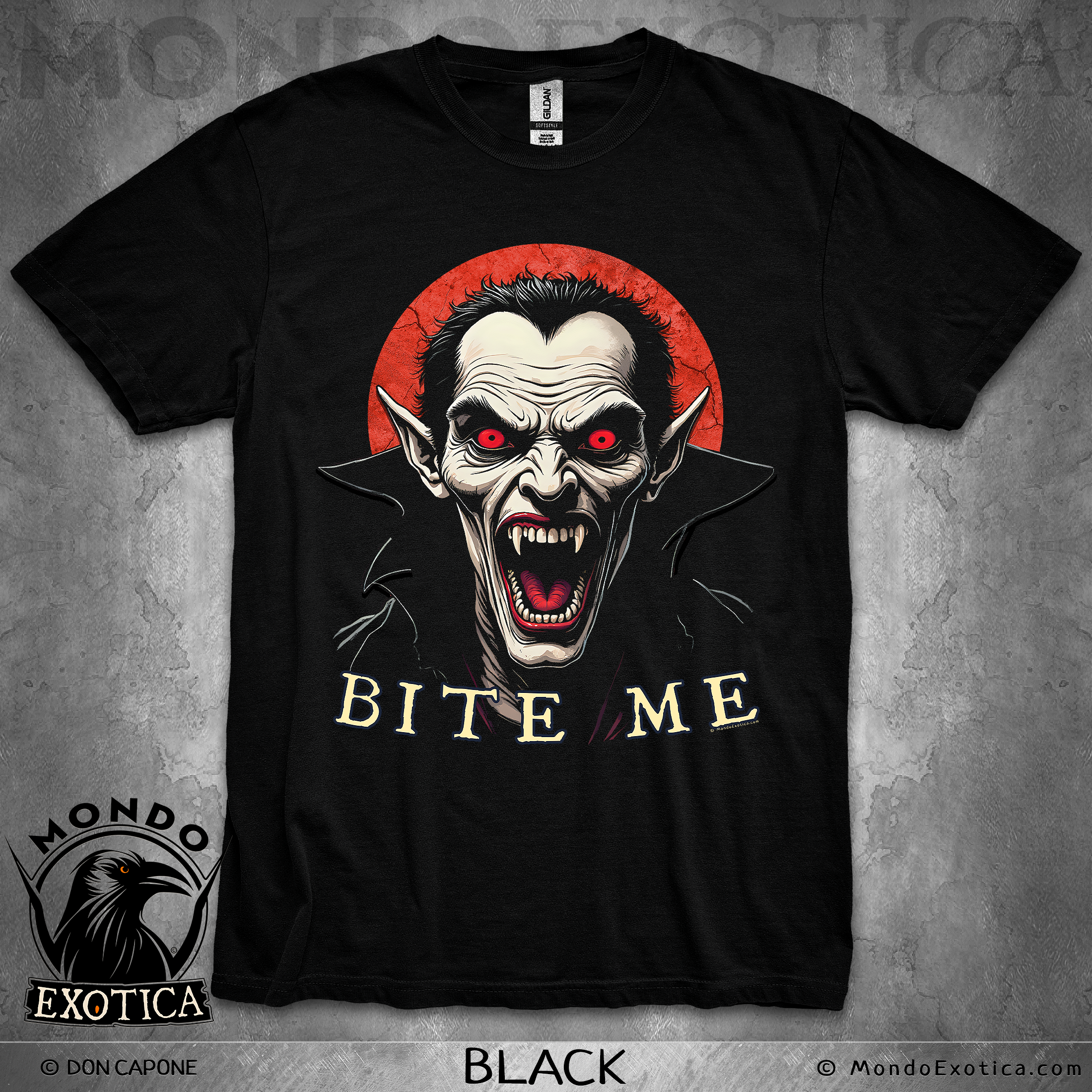 Vampire Bite Me Shirt, Vampire Halloween Costume Shirt, Vampire tshirt, Vampire Lover , Horror Fan Gift, Vampire T-Shirt Apparel product thumbnail image