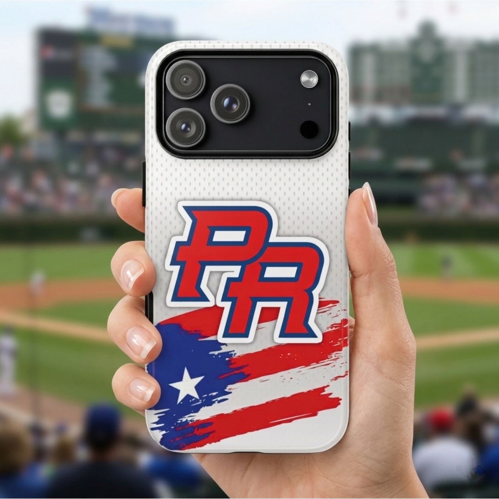 PR Logo Puerto Rico Flag Phone Case | Tough Protective Case, Boricua, Baseball product thumbnail image PR Logo Puerto Rico Flag Phone Case | Tough Protective Case, Boricua, Baseball product thumbnail image