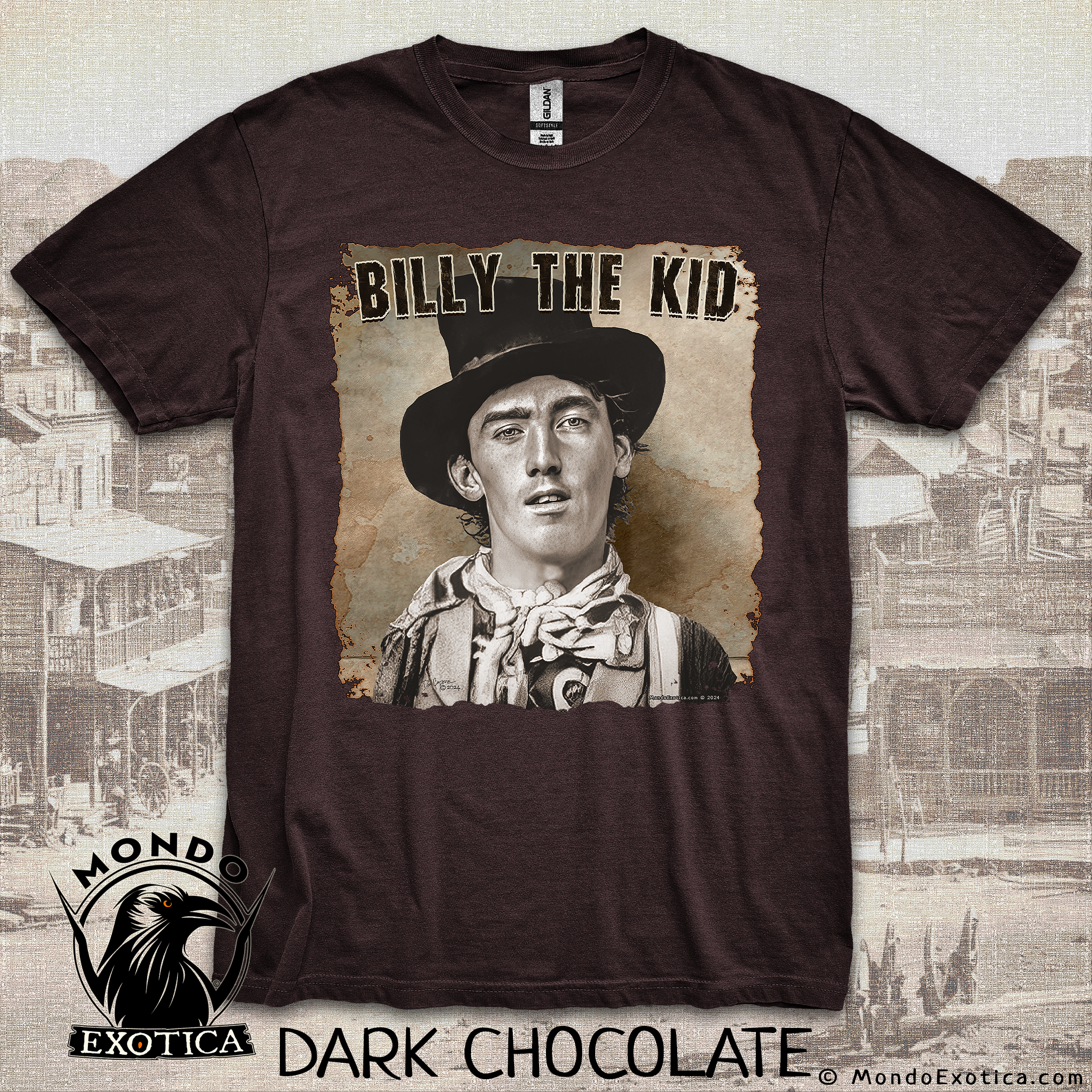 Billy The Kid T-Shirt... Cowboy Outlaw Gunfighter Of The Wild West... Western T-Shirt product thumbnail image Billy The Kid T-Shirt... Cowboy Outlaw Gunfighter Of The Wild West... Western T-Shirt product thumbnail image
