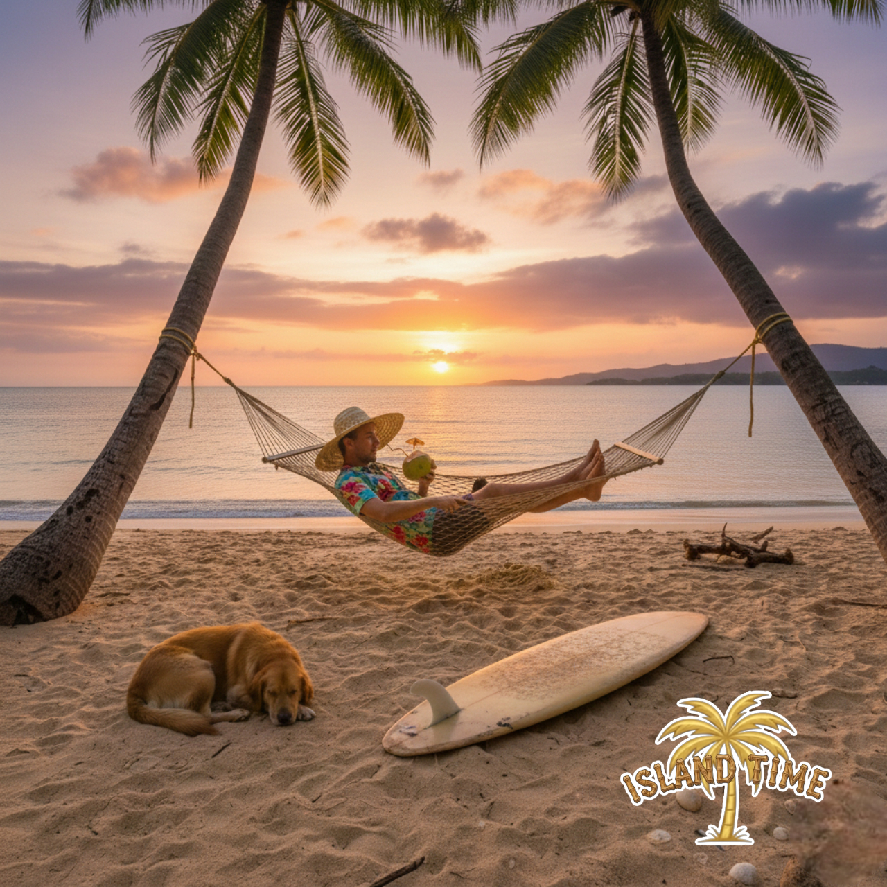 Beach Bum Hammock Tee product thumbnail image Beach Bum Hammock Tee product thumbnail image