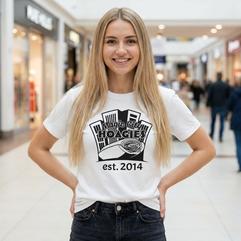 Hoagies Logo T-Shirt — "Magic City Hoagies" est. 2014 product thumbnail image Hoagies Logo T-Shirt — "Magic City Hoagies" est. 2014 product thumbnail image