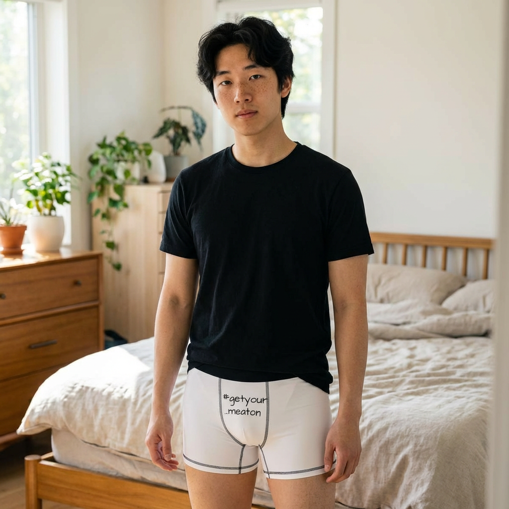 Men's Boxer Briefs — 'Magic City Hoagies' Novelty Boxer Briefs with #getyour_meaton Print product thumbnail image Men's Boxer Briefs — 'Magic City Hoagies' Novelty Boxer Briefs with #getyour_meaton Print product thumbnail image