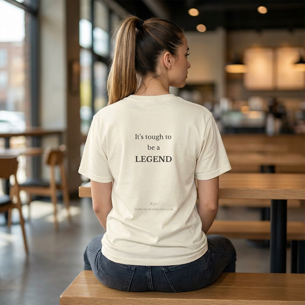 Tough To Be A Legend Premium Tee I  Divine Edit product thumbnail image