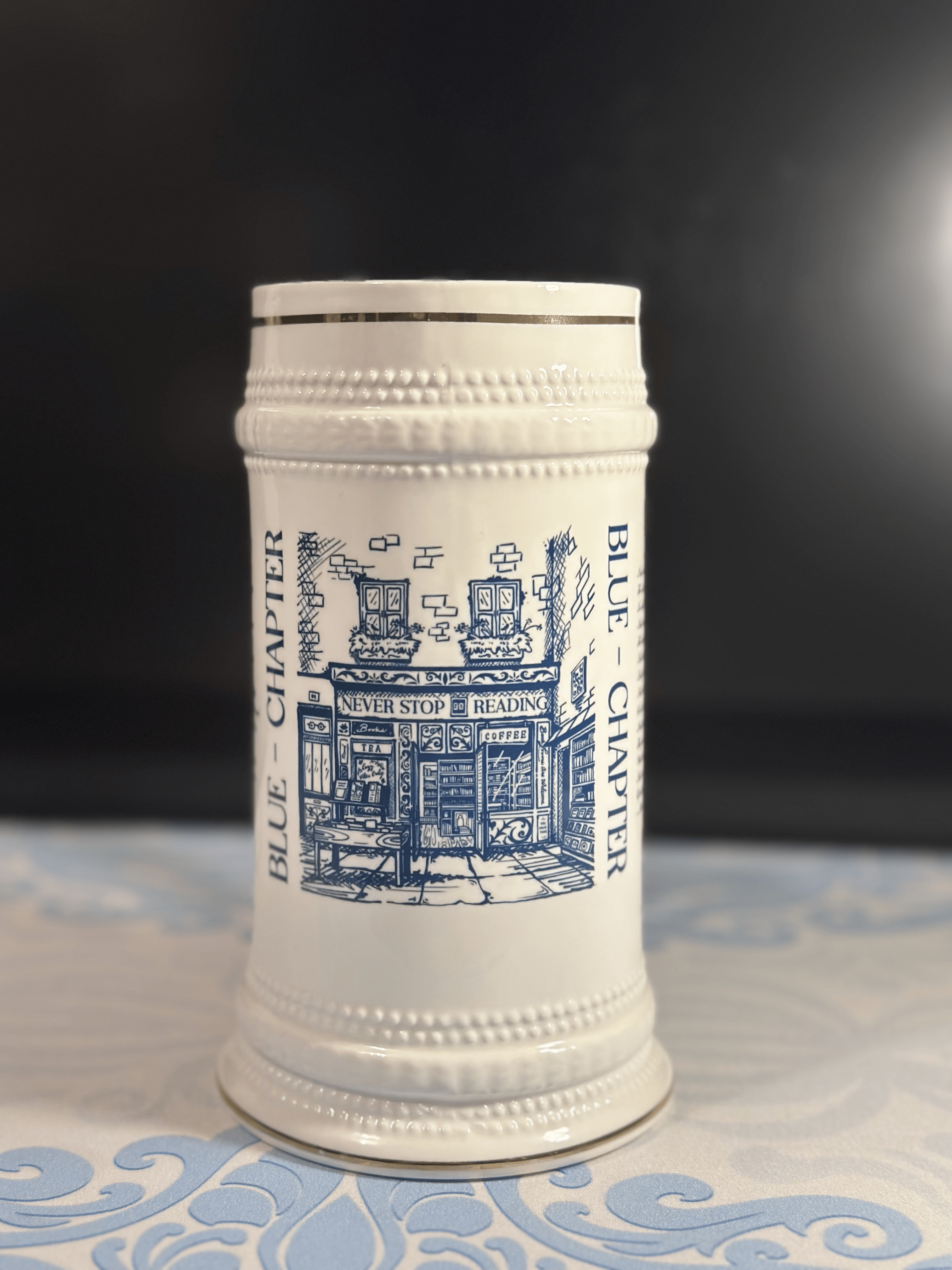 Sonnet — Antique Bookshop Stein Mug product thumbnail image