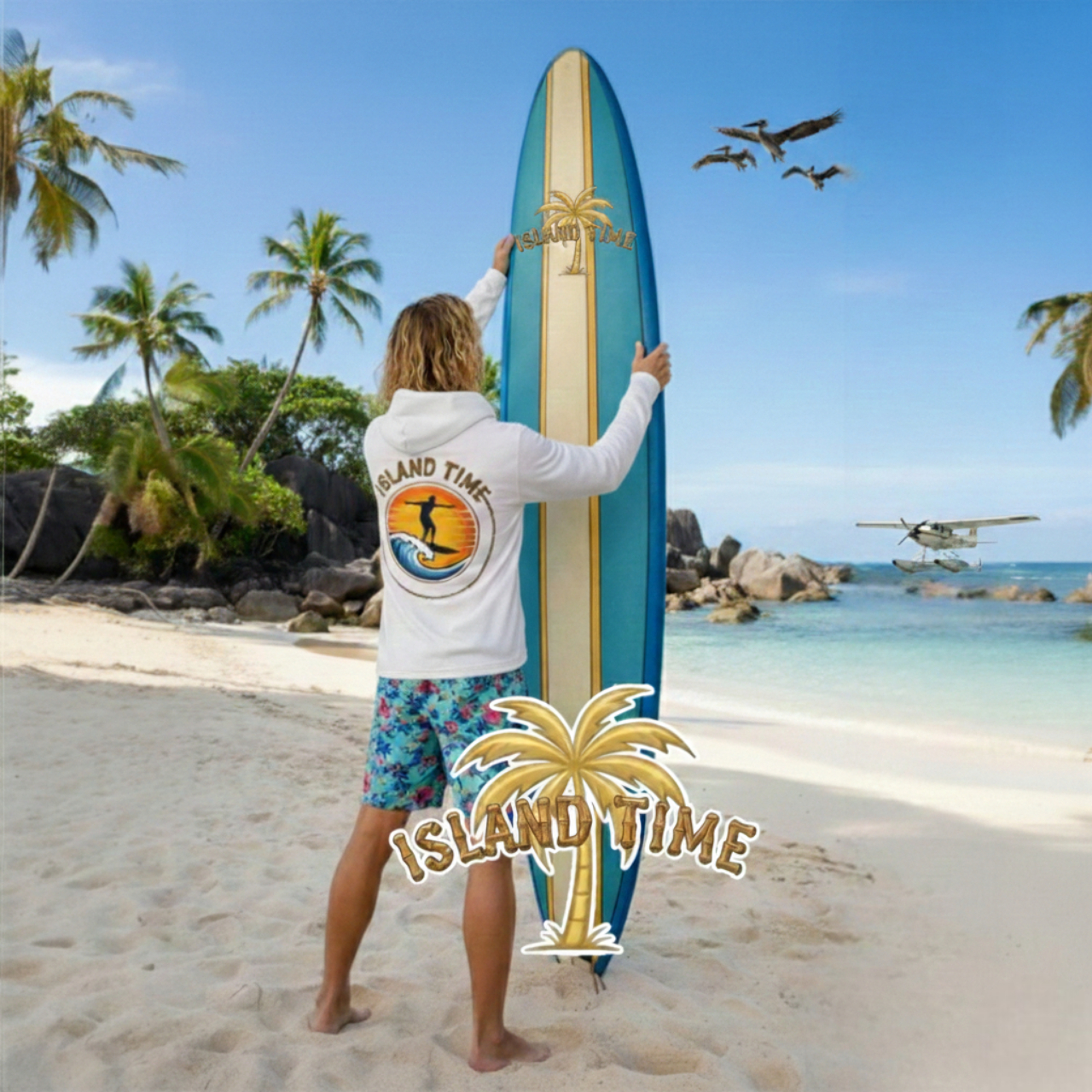 Golden Hour Surfer Tee product thumbnail image Golden Hour Surfer Tee product thumbnail image